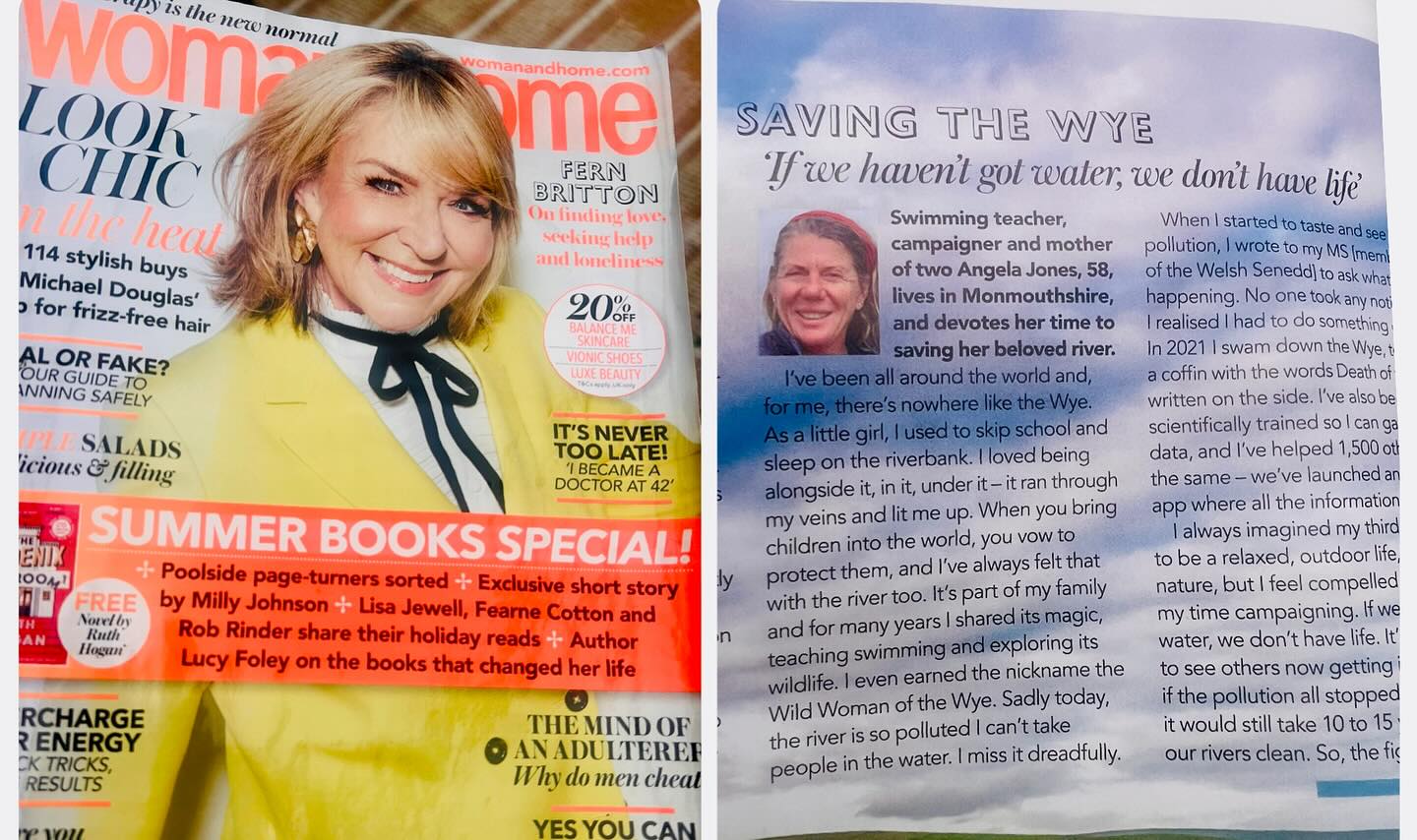“It’s so important to keep the rivers’ plight in the media ,because real change will only come when we are listened to.”• #wildswimming #respectnature#women #strongwomen #StopRiverPollution
• #RiverPollution
• #PollutionCrisis
• #WaterPollution
• #CleanWaterNow
• #ProtectOurRivers
• #SaveOurRivers
• #RiverCrisis
• #EndPollution
• #NoMoreSewage