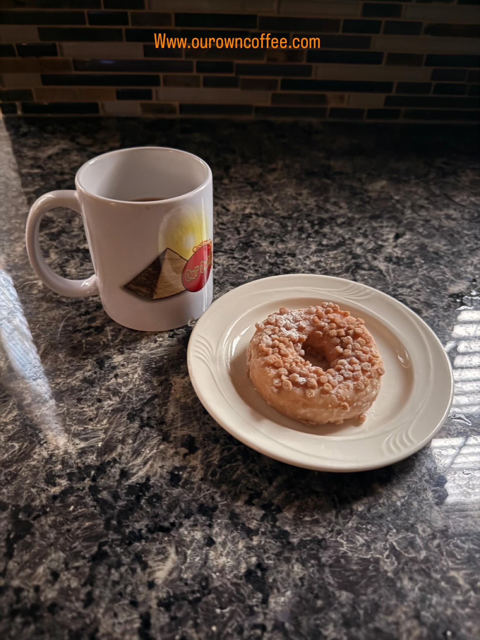 This is a unique blend of 3 different coffee beans Jamaican blue mountain,Kenyan, and Colombian
To create an exotic flavor profile words jus can explain go to www.ourowncoffee.com and order yours today