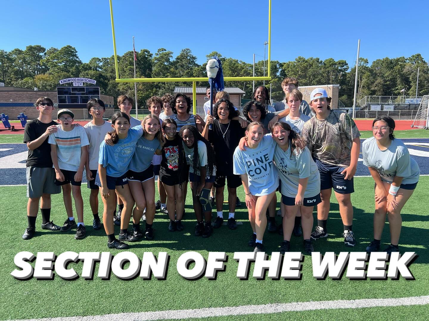 Congratulations to the @allt0es for winning Section of the Week!!!