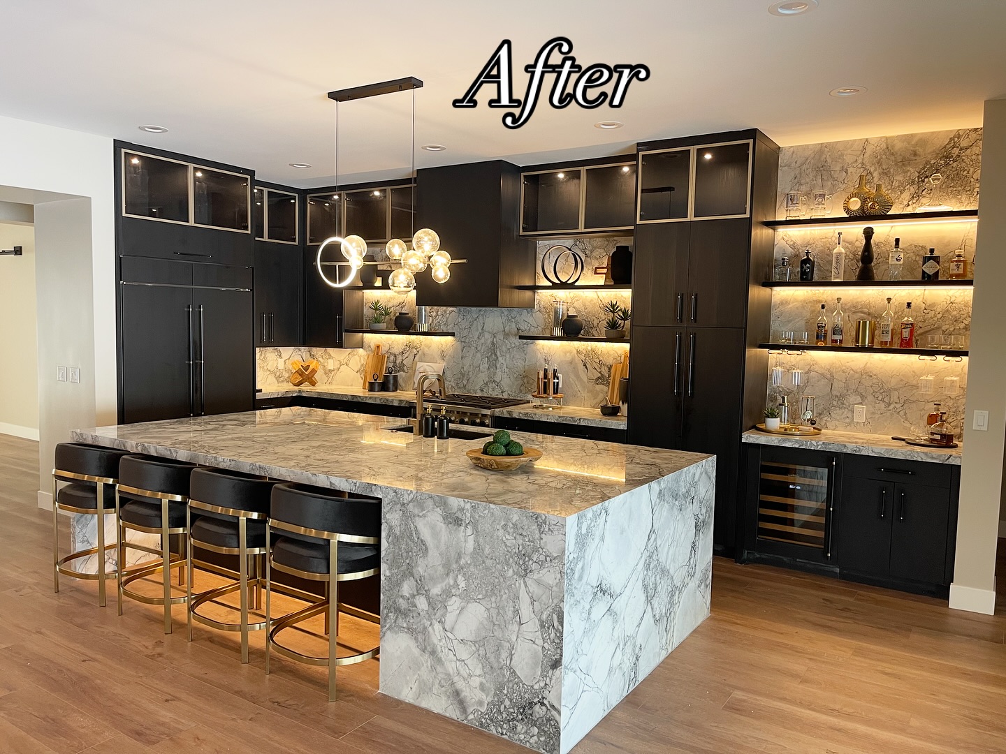 Just a few minor tweaks here 😉 NBD
#KitchenRemodel #HomeRenovation #KitchenTransformation #ModernKitchen #DolomiteCountertops. #InteriorDesign #VegasDesigner #ILoveMyJob