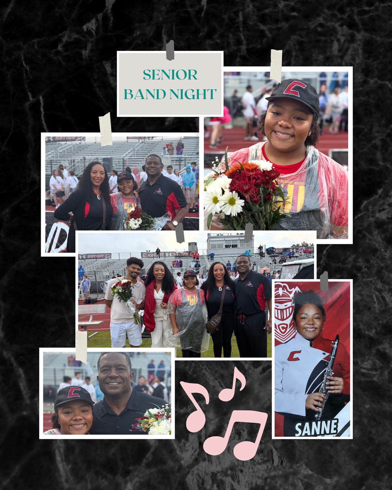 🎶 Senior Band Night?! 🎶
How is it possible that my youngest — my baby! — just had her senior band night?! 😭 One minute she was squeaking out “Hot Cross Buns” on the clarinet, and now she’s out there looking like a pro, marching her heart out under the stadium lights.
I swear, I blinked. ONE blink. And suddenly we’re talking college applications instead of carpool schedules. 🥲
To all the parents with little ones in band — enjoy every chaotic early morning, every concert where you can’t find your kid’s note in the mix, every time they say “I need new reeds.” It goes way too fast.
Proud, emotional, slightly in denial… but cheering her on every step of the way. 💛🎺
👉 Parents of seniors (or future seniors): drop a 🎓 or your best advice below! How are you surviving senior year?!
#SeniorBandNight #ProudParent #BandMom #MarchingBandLife #SeniorYear #TimeFlies #parentingmoments