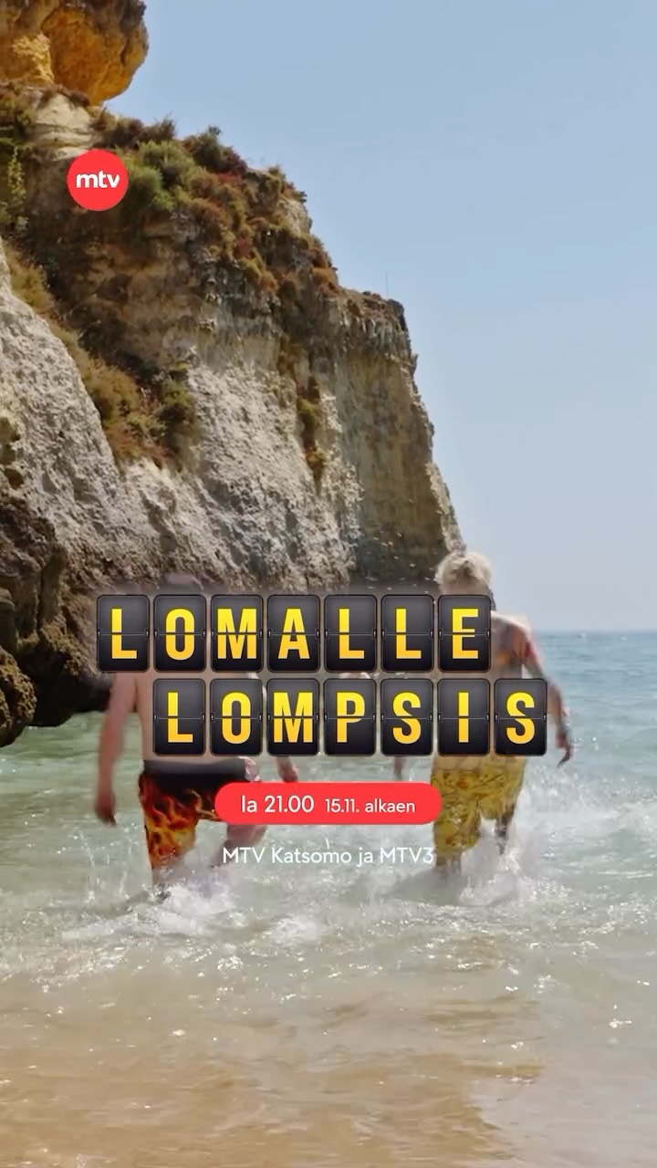 Stressi pois ja Lomalle lompsis! Yhden paratiisi voi olla toisen painajainen. ☀️✈️🌴
Lomalle lompsis LA 15.11. alkaen Maikkarilla ja Katsomossa ❤️