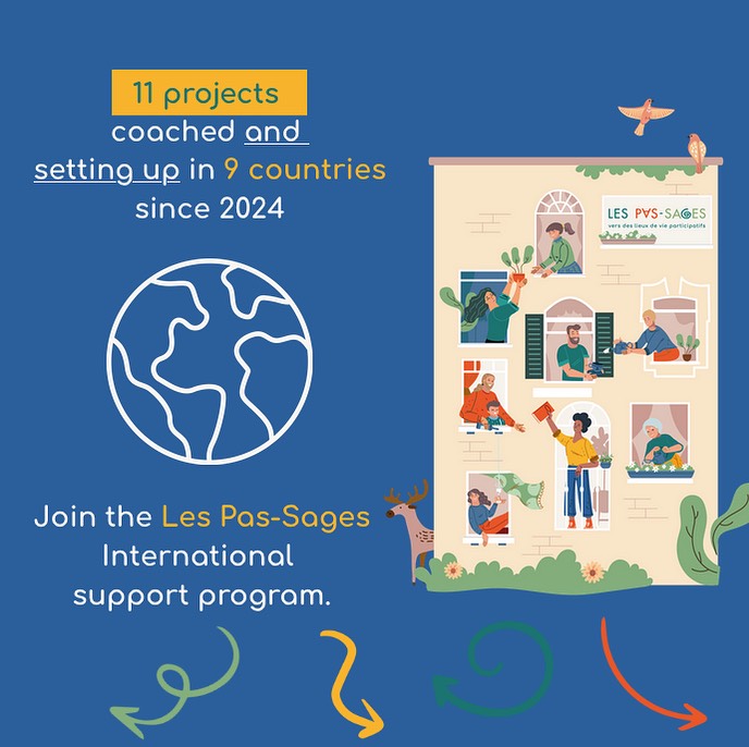 🍂 Une nouvelle ascension commence cet automne !
🍂 A new ascent begins this autumn!
En France et à l’international, de nouveaux collectifs se préparent à donner vie à leur rêve d’habitat participatif. 🌍✨
Across France and beyond, new collectives are getting ready to bring their ecovillage dreams to life. 🌍✨
Tu rêves de... / Do you dream of...
🏡 Créer un lieu porteur de sens ? / Creating a place that truly makes sense?
🤝 Trouver des personnes alignées ? / Finding aligned people to share the journey?
💫 Construire une structure légale et financière éthique et durable ? / Building an ethical, regenerative legal and financial structure — not just in words, but in practice?
Alors rejoins la Cordée d’Automne 2025 des Pas-Sages! 🌱
Then join the Les Pas-Sages Autumn 2025 coaching group! 🌱
Depuis 2021 en France et 2024 à l’international, nous avons accompagné plus de 44 projets vers la concrétisation de leur vision.
Since 2021 in France and 2024 internationally, we’ve supported 44+ projects in making their vision a reality.
Dans un monde fondé sur la compétition, nous proposons un chemin vers la coopération consciente. 💚
In a world built on competition, we’re opening paths toward conscious cooperation. 💚
👉 Dates de lancement / Launch dates
🇫🇷 France : 14 octobre 2025 (6 collectifs)
🌍 International : 30 octobre 2025 (3 collectives)
💬 Sessions d’accueil hebdo ouverte à tous•tes pour plus d’informations / Weekly welcoming Sessions open to everybody
🕖 Mardi 19h (France) / Tuesdays 7 PM Paris time
🕔 Vendredi 17h (International) / Fridays 5 PM Paris time
✉️ contact@les-pas-sages.org
