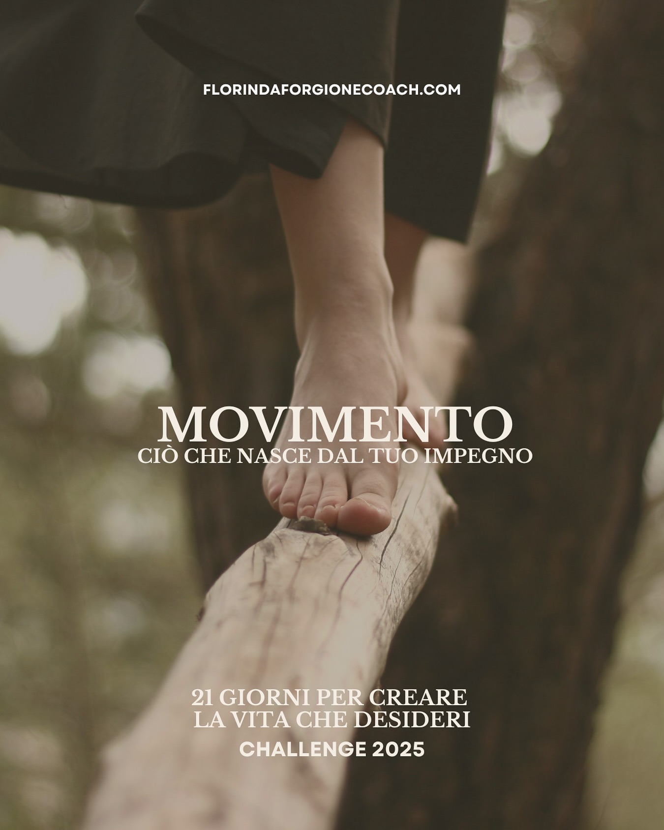 Il cambiamento non accade all’improvviso. È un movimento costante, come un germoglio che spinge verso la luce.
Ogni piccolo passo che scegli oggi diventa energia che si accumula, fino a trasformare il tuo intero modo di vivere.
👉 Nei 21 giorni della Challenge sperimenterai questo movimento dentro di te: dalla confusione alla chiarezza, dalla stanchezza alla forza, dal pensiero alla nuova azione.
Non serve correre: serve scegliere di iniziare.
🔗 Scopri la Challenge dal link in bio o su florindaforgionecoach.com/corsi.
Oppure lascia un commento con CHALLENGE e ricevi subito il link.
#21giornipercrearelavitachedesideri #thewomansmethod #crescitafemminile #vitaconsapevole #mindsetfemminile #evoluzionepersonale #ritualidibenessere #donnaconsapevole #trasformazionepersonale #nuovoinizio