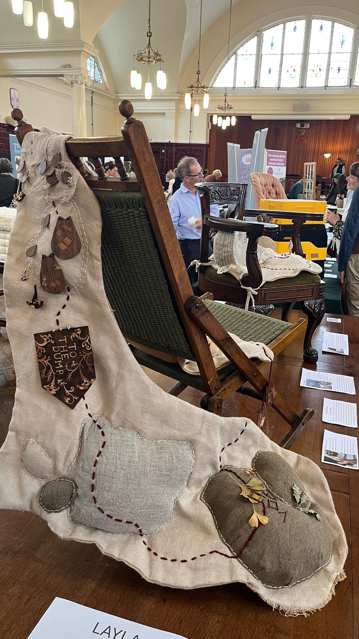 First day of The Festival of Upholstery off to an amazing start! Really enjoyed talking to everyone today, and listening to some really inspiring talks, can’t wait to see what tomorrow brings!
@festivalofupholstery