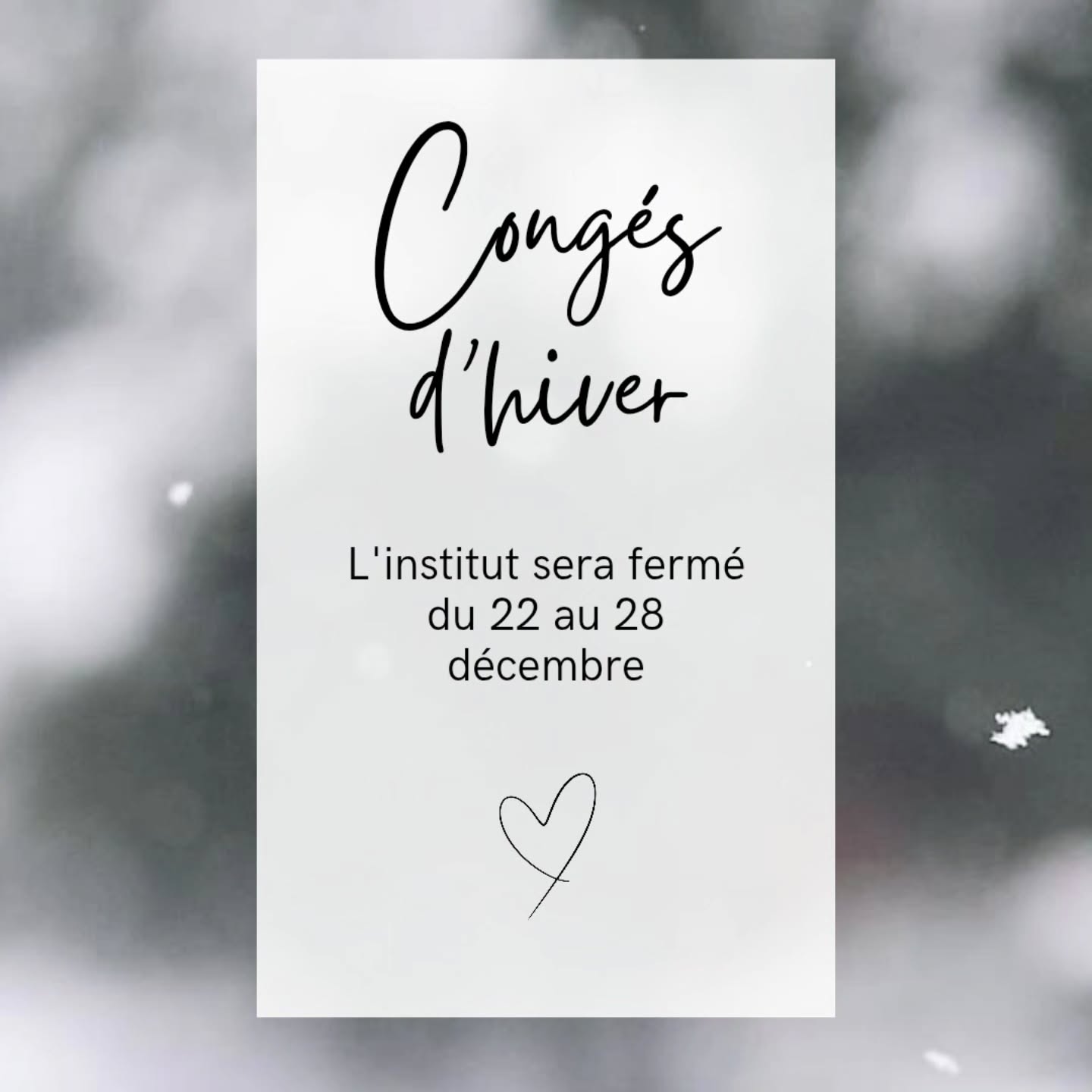 CONGÉS D'HIVER ❄️
🗓 Prends ton rdv : https://www.planity.com/regard-poudre-02720-homblieres
