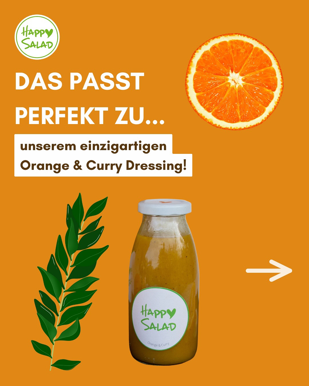 Das passt perfekt zu unserem einzigartigen Orange & Curry Dressing! 🍊
🧡 120 g Quinoa
🧡 1 Dose Kichererbsen (abgespült & abgetropft)
🧡 1 reife Mango (gewürfelt)
🧡 1 kleine rote Paprika (gewürfelt)
🧡 1 Handvoll Babyspinat
🧡 2 EL gehackte frische Minze
🧡 2 EL gehackte frische Korianderblätter
🧡 Happy Salad Knusper Konfetti geröstet
🧡 Happy Salad Orange & Curry Dressing
👉 Zubereitung:
1. Quinoa nach Packungsanleitung garen und etwas abkühlen lassen.
2. Mango, Paprika und Kräuter vorbereiten und zusammen mit Spinat und Kichererbsen in eine Schüssel geben.
3. Quinoa untermischen (ggf. mit Limettensaft abschmecken).
4. Knusper Konfetti geröstet darüberstreuen.
5. Alles großzügig mit dem Orange & Curry Dressing beträufeln – fertig!
Das Ergebnis: ein fruchtig-exotischer Salat.
Schau für weitere leckere Rezeptideen gerne auf unserem Blog vorbei.
BE HAPPY & STAY HEALTHY 💚
#happysalad #stayhealthy #Salatrezept #Salad #Orange #Curry #Rezept