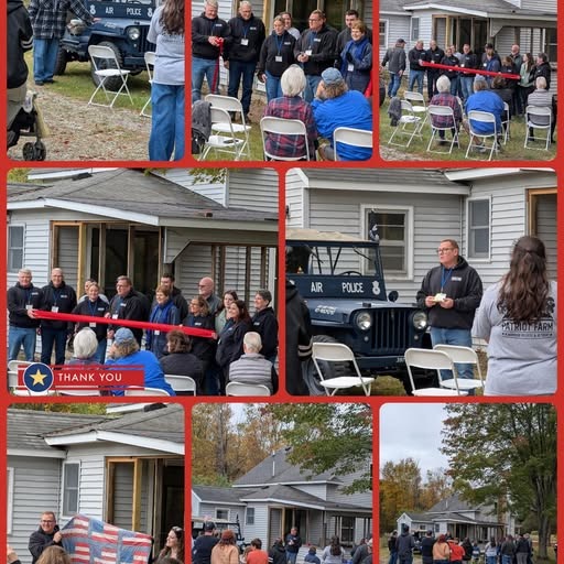 What a marvelous day to celebrate The Farmhouse at Patriot Farm! We’ve had several people ask about specific donations to furnish the house. Scan the QR code for our up to date needs.