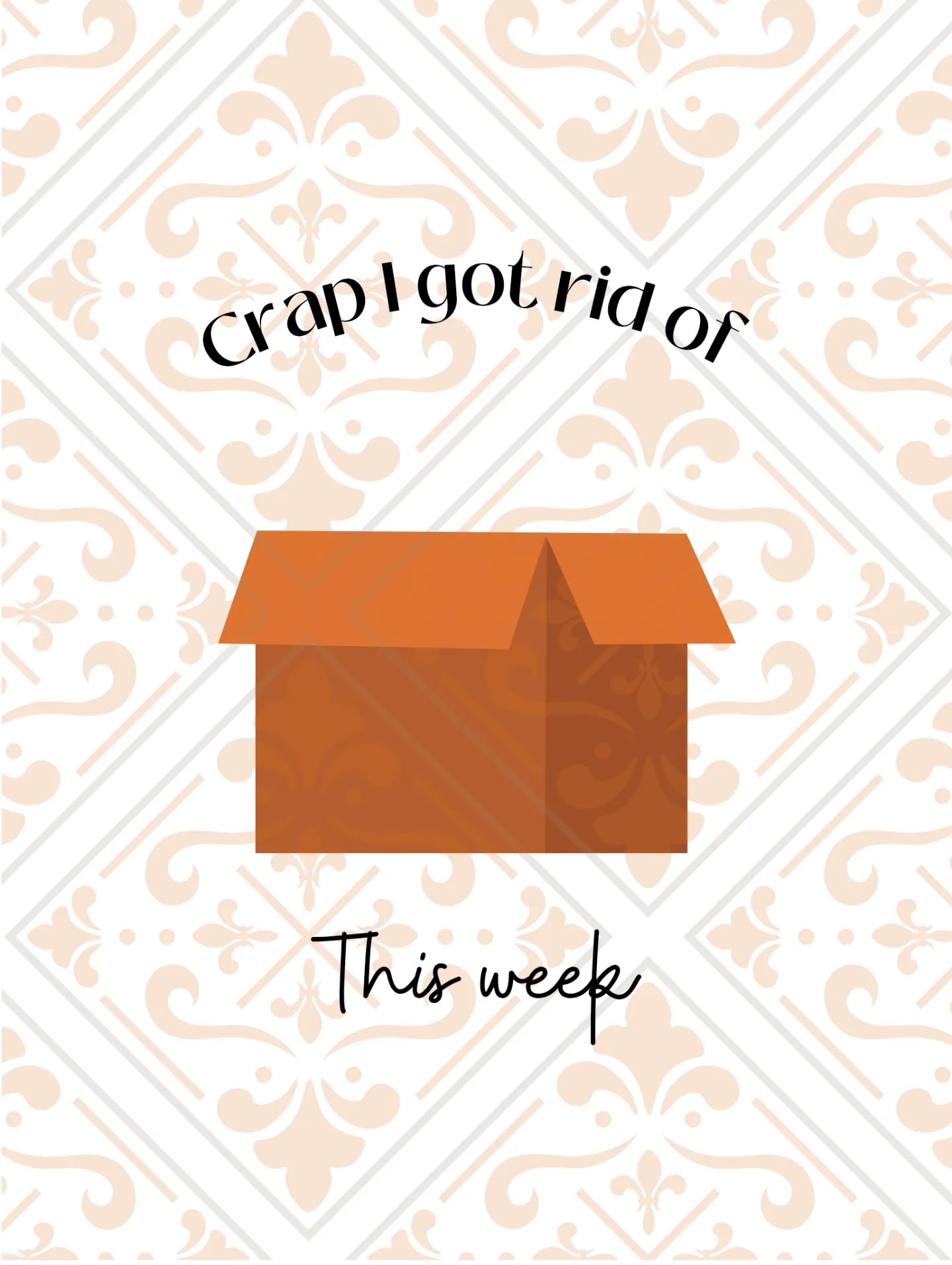 Scroll to the end to see suggestions for small ways to declutter this week.
Remember, it doesn't have to be all or nothing. 10 minutes is enough to make progress. Tiny tweaks = Big results