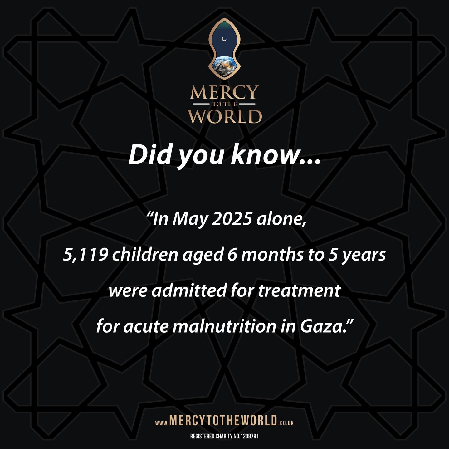 Support our #Gaza projects
https://www.mercytotheworld.co.uk/gaza-emergency-appeal