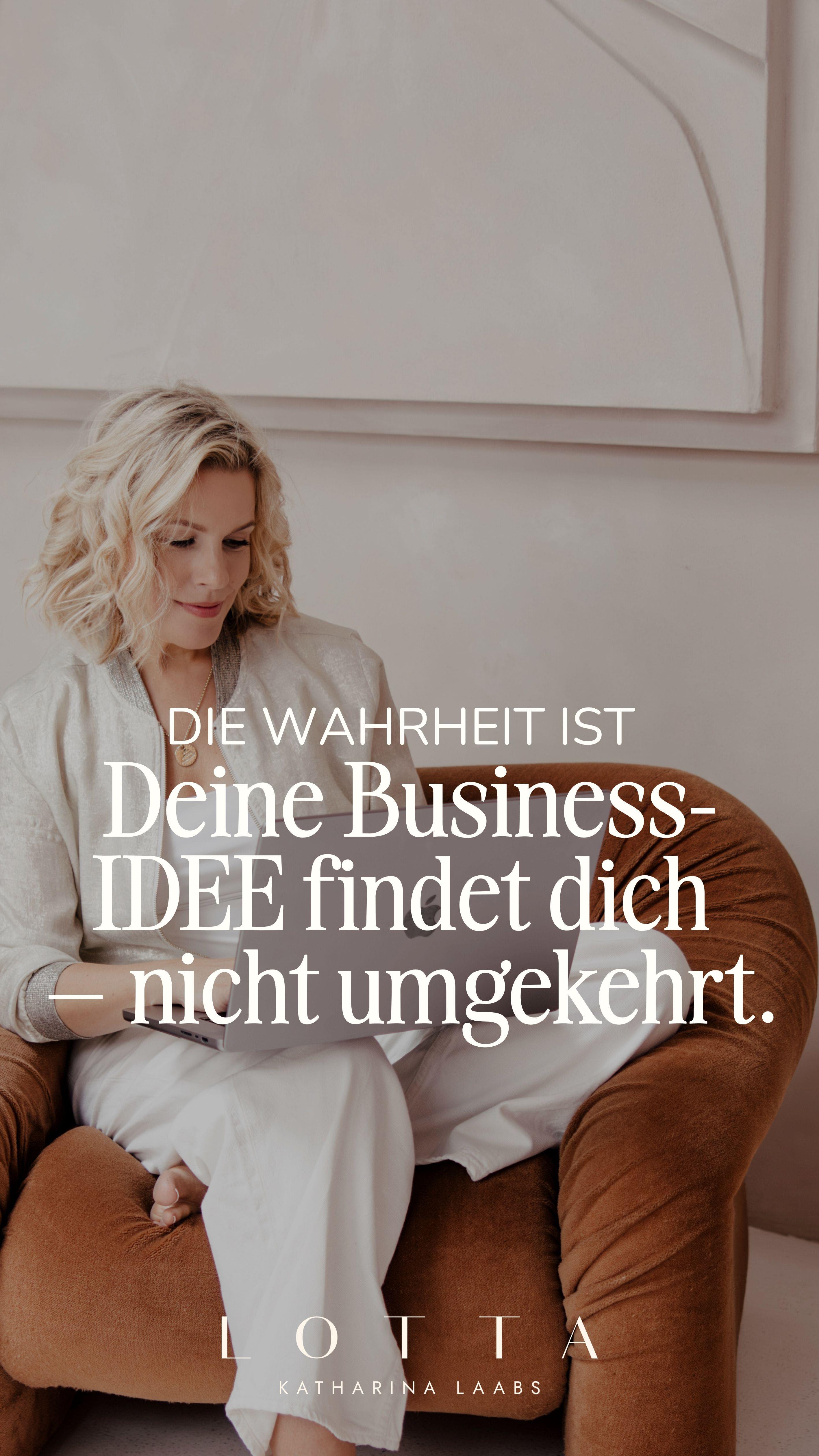 Unsere Business-Idee findet uns. Denn sie liegt immer in unserer eigenen Geschichte. In dem Schmerz, den wir überwunden haben. Den Probleme , die wir für uns gelöst haben.
In der Energie und der Freude, die aus der Leichtigkeit kommt und aus der Tiefe und dem Schmerz, der uns hat eine Entscheidung treffen lassen.
Ich liebe es in den Business Mentorings mit meinen Kunden genau hinzuspüren. Zu erforschen, wo genau dieser „Sweet Spot“ liegt und was genau die Business Idee sein kann. Das richtige Feld für deine Berufung.
Ich finde es magisch, dass wir unsere Berufung leben können, wenn wir innerlich heilen..integrieren..und unser warum genau darin finden.
Bist du bereit die Business Idee für Dich zu finden? Schreib mir 💕
Shine your light & go after amazing!
Deine Lotta
✨✨✨✨✨✨✨✨
#sichtbarkeit #soulbusiness #neustart #personalbranding #businessmentor #potenzialentfaltung #businesscoach #hamburg