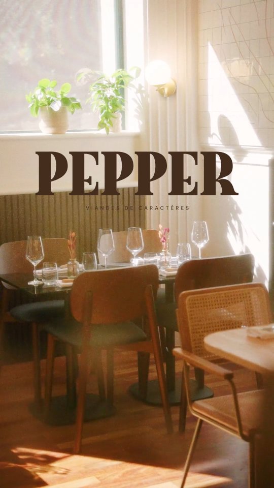 Bienvenue chez Pepper, votre nouvelle adresse à Lausanne ✨
Des viandes sélectionnées avec soin, une cuisine de saison et une ambiance conviviale mais élégante.
Venez découvrir une expérience gourmande et authentique, au cœur de Lausanne.
#lausanne #foodlover #restaurantlausanne #lausannefood #gastronomie #instafood #lausannetourisme #vaud #thelausanner
