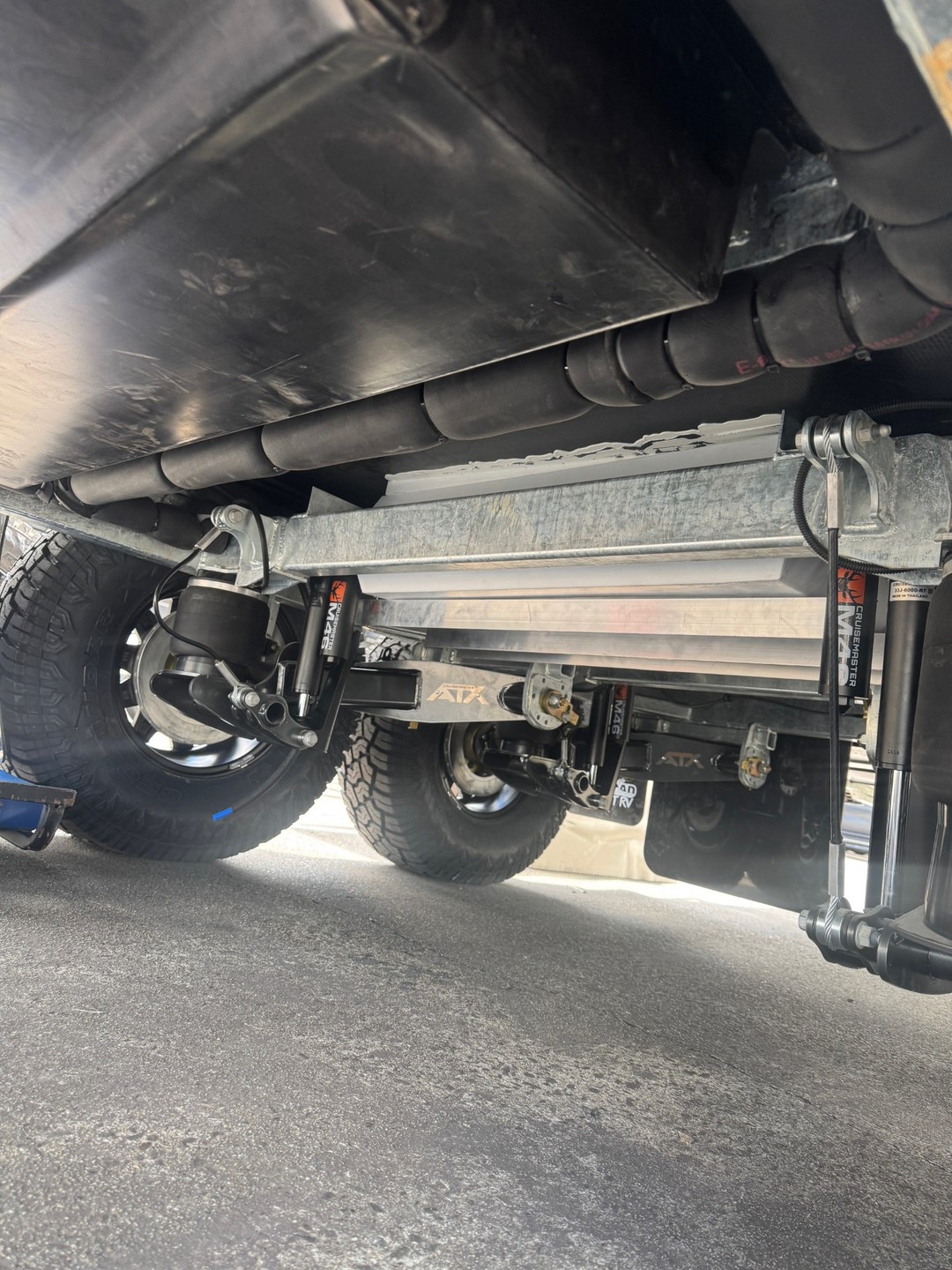 Why We Don’t Use Checker Plate Under Our Water Tanks
We get asked this a lot 👇 Here’s why Offroad Grit RV doesn’t cover our tanks with checker plate or guards:
❌ Dust & Mud Trap
Checker plate creates a pocket that holds dust, when wet, turning to mud which is adding unnecessary weight to your van.
⚠️ Risk of Damage
Sharp rocks or debris can get wedged between the guard and the tank, potentially rubbing and wearing through over time.
💪 No Need for a Guard
Our tanks are rotomoulded up to 10mm thick, built tough to handle serious off-road conditions, strength is in the tank itself, not a cover.
When it comes to durability, less is more ✅
🎥 Want the full walkthrough of this van?
https://youtu.be/OB-xya9nFl8
Check out the YouTube video for a complete rundown and build explanation!
#CaravanLife #OffRoadCaravan #AustralianMade #4x4Camping #TravelAustralia #VanBuild #AdventureReady #GritNotGlamour #TouringAustralia #BigLapAustralia