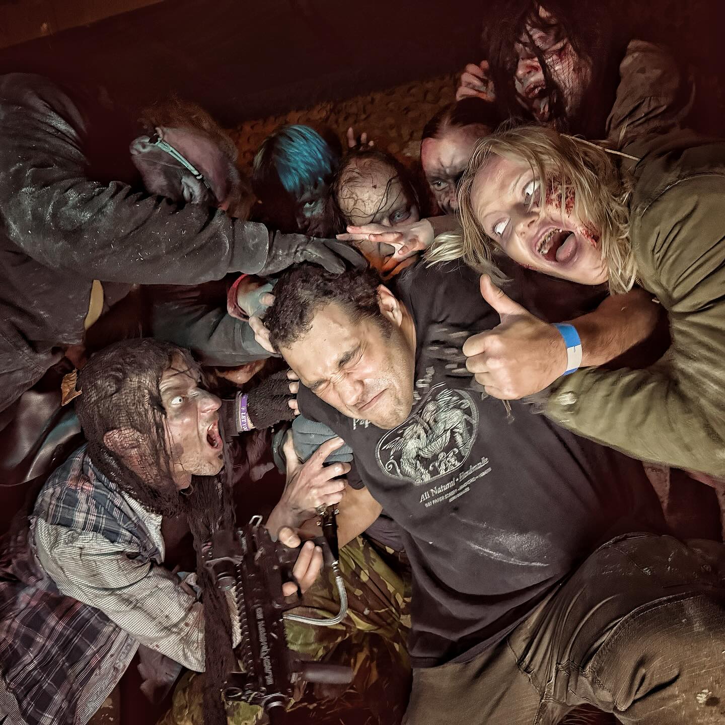 Our first Forest experience of our winter season went down this weekend, and let’s just say, our Alpha List Civilians stepped up! 🧟
We still have a few one date for this award-winning experience in Nottingham this year.
Here are a few of our favourite photos from the weekend. More will be up this week! 📸
🧟 website - zombieinfection.co.uk
🎟️ tickets - bit.ly/ZIbookings
🧢 shop - bit.ly/ZombieShop
Want to be part of the action? Come work with us! Join the horde, get paid, and become part of our undead family. It’s just like working at the Winchester, but with more brains involved. 👉 bit.ly/ZIrecruit
(All photos from this weekend’s event will be uploaded to our Facebook by the end of the week. Keep an eye out for *that* pic of Shaun... 😜)
#abandoned #haunted #zombie #zombies #zombieapocalypse #horror #immersive #fear #scare #sfx #twdamc #nottingham #woodland #skirmish #forest #trapped #sherwoodforest #undead #shaunofthedead #winchester #pint #experience #residentevil #sfxmakeup #residentevilvillage #villagers