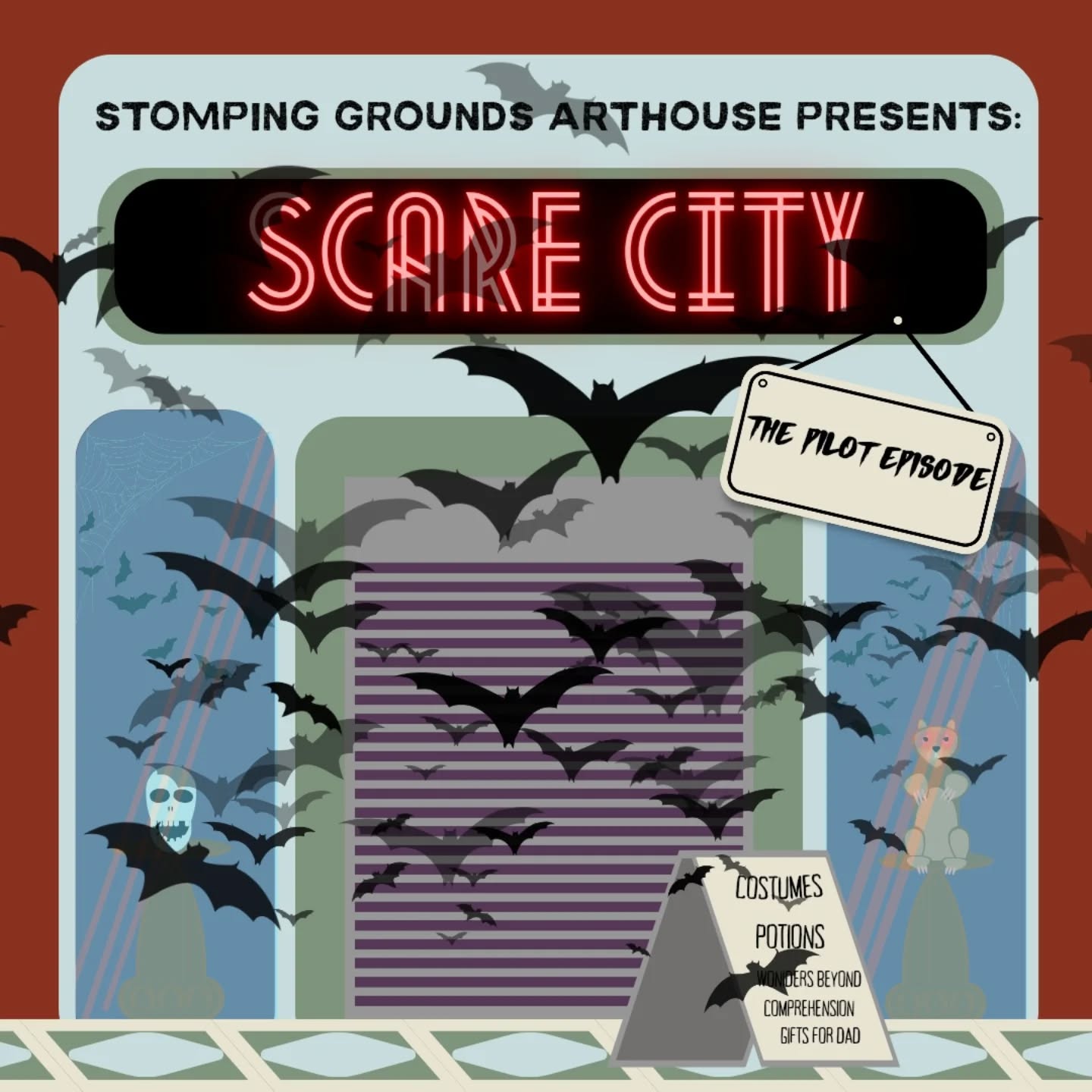 Tonight, tonight, it's happening tonight! Get your first taste of SCARE CITY at 7:30PM. The staged reading of our pilot episode is sure to have you asking questions like, "When will there be more?" "How can I get involved?" "How do these mall employees know how to fight demons?" and "Is that really what happened to the Lloyd Center?"
Don't miss @stagefrightfestival at @cohotheatre and talk to us after to get some of these questions answered!
7:30pm on the dot! Tickets are pay what you can, available online or at the door!