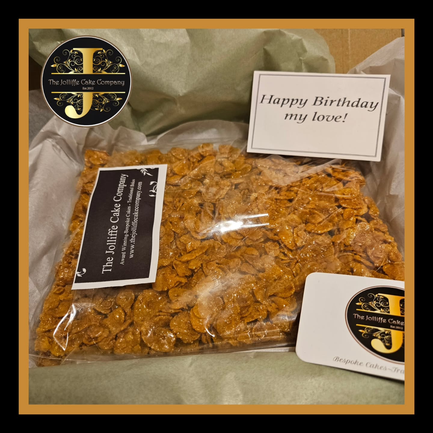 More bakes despatched this week, Retro Bakes Cornflake Tart , Bread Pudding, Tottenham Cake, Sticky Spiced Ginger Cake, Organic Lemon Drizzle, all freshly baked (the Ginger cake matures with age) wrapped, boxed and posted, all over the UK. #thejolliffecakecompany #retrobakes #tottenhamcake #cornflaketart #breadpuddingonline #breadpudding #lemondrizzle #cakesbypost #oldschool #cakecompany #cakebusiness #uk #berkshire #woodley #wokingham #rdguk