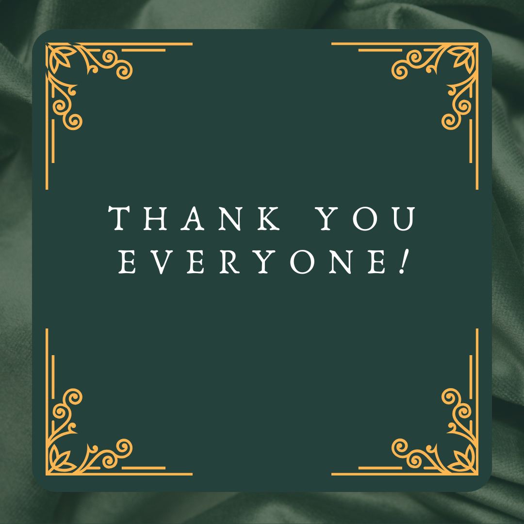 I didn't get a chance to do this yesterday and would have forgotten if not for @authorscottaclark 's post.
But thank you everyone who has joined me on my wild dream of being an author. Especially my support team. I wouldn't be here without you. And I am eternally grateful for all my readers, new and old. Thank you for giving a space on your shelves. #Bookstagram #BookLovers #BookNerd #BookWorm #Bibliophile #FantasyBooks #TBR #AmReading #ReadingCommunity #Bookish #BookAddict #ReadMoreBooks #IndieAuthor #SelfPublished #IndieBooks #AmWriting #WritingCommunity #AuthorLife #FantasyAuthor #EpicFantasy #grateful #thanksgiving25