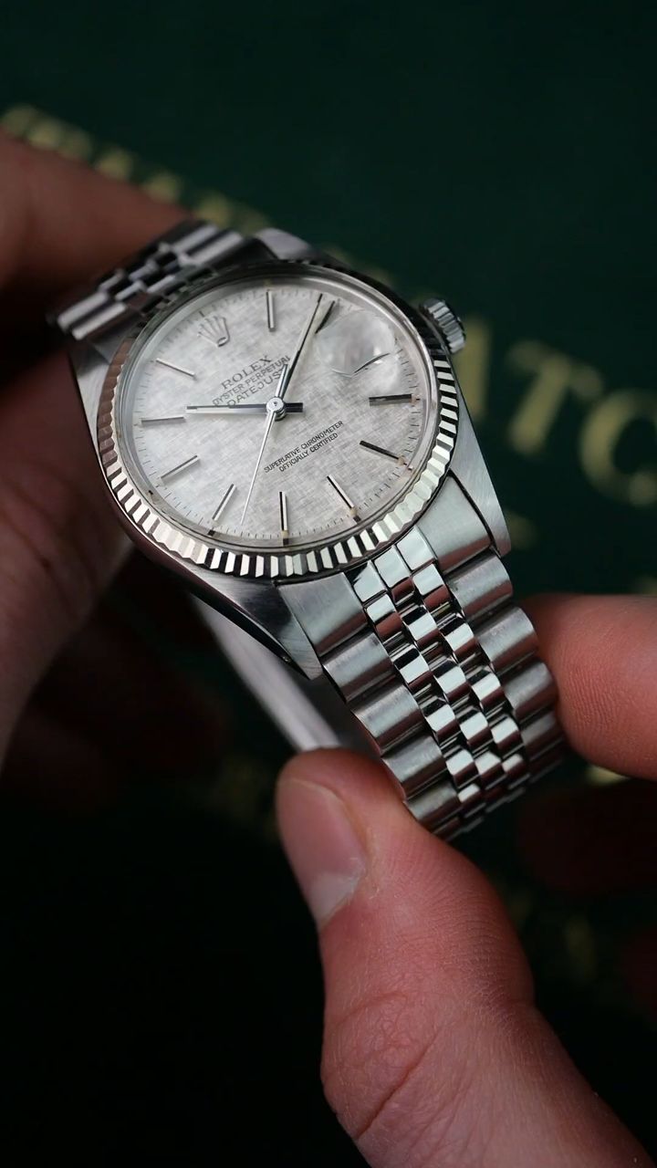 Vintage Rolex Datejust 16014 'linen'
#Rolex #Datejust #watch #vintage