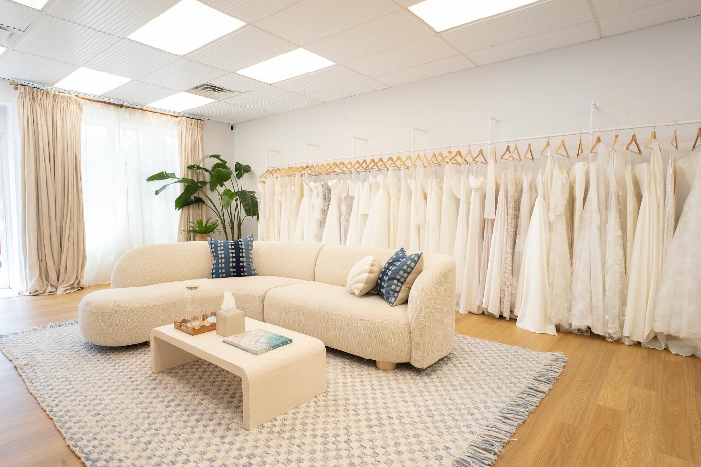 If wedding dresses and @westelm had a baby…
Appointments available this weekend! 🩵