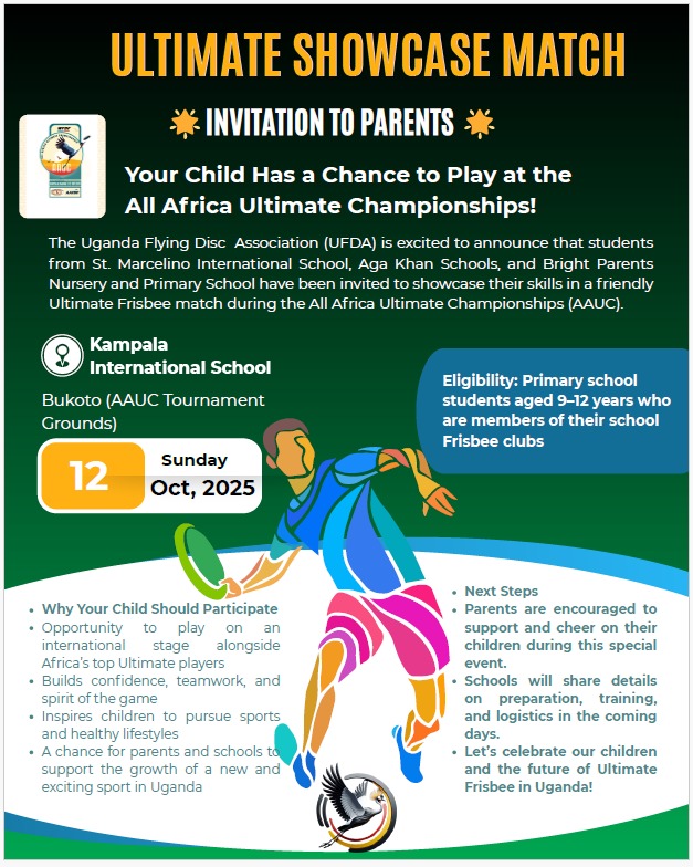 KYTI-YTB is sponsoring a group of youth from Bright Parents School to participate in an Ultimate Frisbee match during the All Africa Ultimate Championships (AAUC) being held in Kampala. These youth have been learning the sport of Ultimate Frisbee the past few months. YTB brings opportunity to Youth ARE, and youth become active participants in youth and community development.
Youth participation in Ultimate Frisbee is an example of full youth involvement-engagement and co-production.