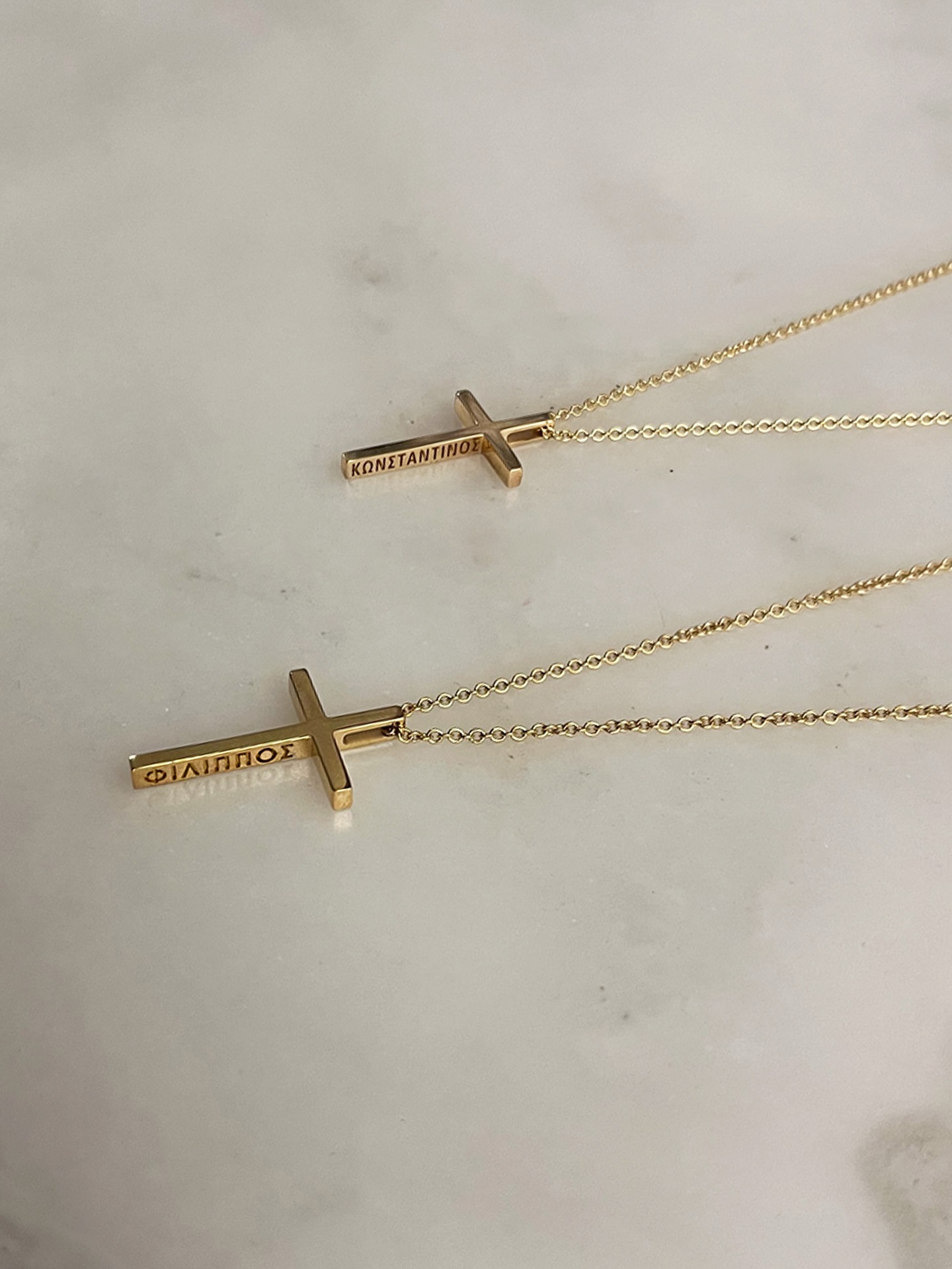 MK signature Baptism Crosses in yellow gold for baby boys🤍A minimal & all time classic choice
#mkfinejewerly #bespokecreations #custommade #newborn #babygift #gold #christening #baptism #crosspendant