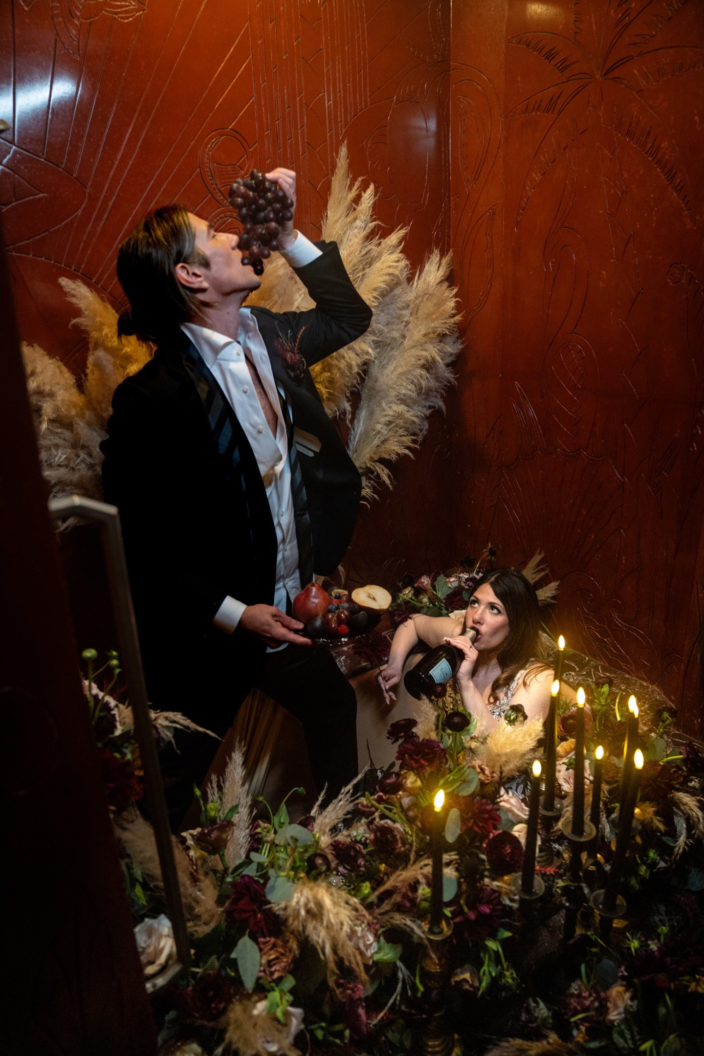 Two of our favorite things: the iconic Art Deco bathroom and @willowandbloomevents showing up with her full bag of magic — vision, décor, and all the vibes. ✨
#TheOviatt #ArtDeco #DTLA #WillowAndBloom #WeddingInspo
Photographer: @ishootla
Planner/Designer: @willowandbloomevents
Florals: @Lupitasflowers