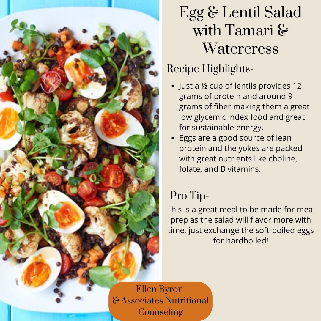 Recipe of the Week!
Gut health is a big topic these days and there are a number of things that you can do to boost your gut health, including adding more fiber and lean proteins into your diet.
Eggs are a great lean protein and packed with great nutrients. Most of the vitamins and minerals are located in the egg yolks, so eating the full egg is the most bang for your buck!
-
#dietitiansofinstagram #guthealthmatters #guthealthrecipes