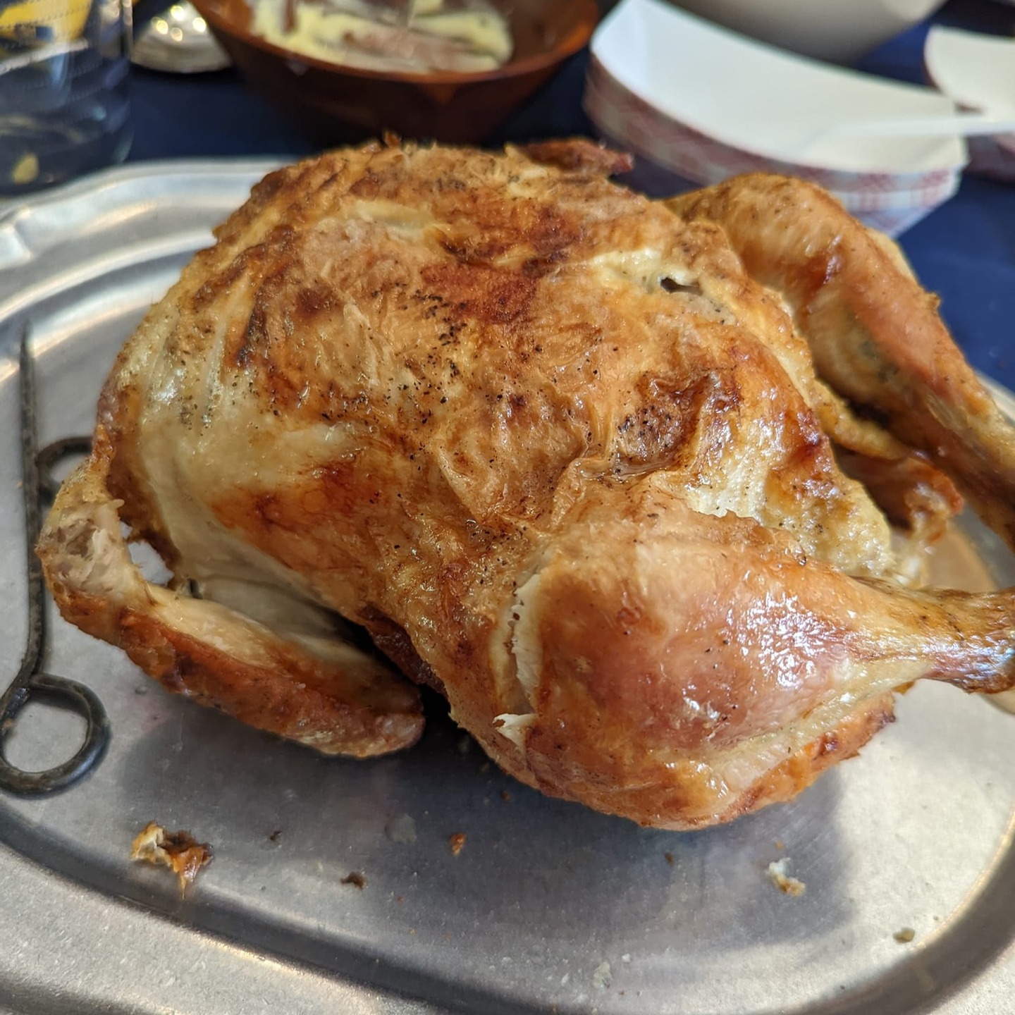 To Roast Fowls of Any Sort:
When you roast fowls of any sort, take care to singe them with a piece of white paper, and baste them with a piece of butter; dredge them with a little flour and sprinkle a little salt on when they look plump, baste them again, and dredge them with a little flour and take them up.
-Mrs. Glasse, The Art of Cookery Made Plain and Easy 1804
Join us for a taste of history this Sunday, October 19 at Union County's Four Centuries in a Weekend. The museum will be open for tours from noon to 5 both Saturday and Sunday. We will be hosting an historic foodways demonstration in the tavern yard. Sample our new receipts (recipes) and learn about tavern fare!
This historic foodways program was made possible through the Union County HEART (History, Education, Arts Reaching Thousands) Grant program!
#historicfoodways #fourcenturiesinaweekend #museumsofinstagram #rahway #rahwayishappening