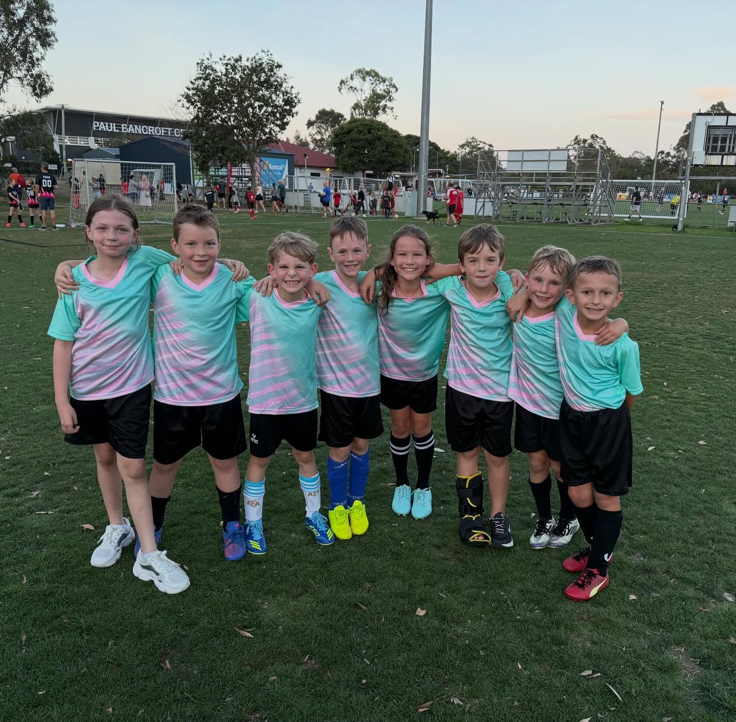 Congrats to our Redlands United Summers 7βs Under 8βs team who won their first match today 2-1 β½οΈ The Haven team and I very proudly sponsored their Messi inspired kits this season π₯
Awesome job team π