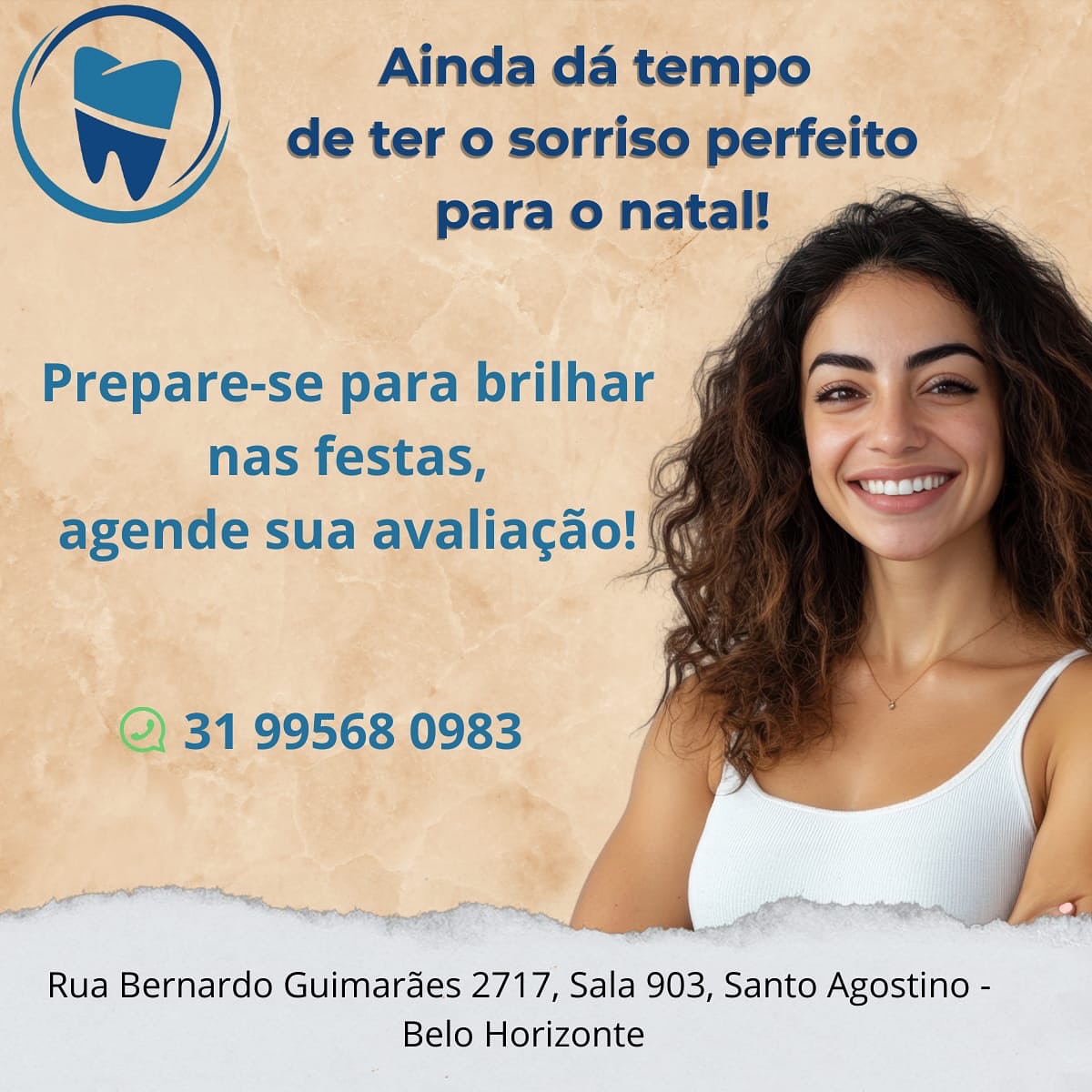 Ainda dá tempo de esbanjar um sorriso lindo para festas de fim de ano!
