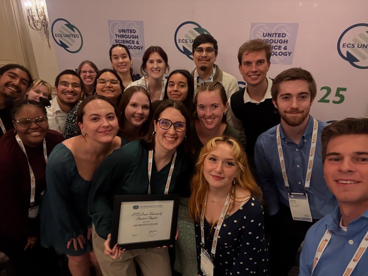 What an amazing way to kick off the ECS week! Lewis University is honored to have been awarded the Outstanding Student Chapter Award. Shoutout to our chapter President Kiersten, for receiving the award on behalf of Lewis! We are united through science and technology!!
#ECS248 #chemistry