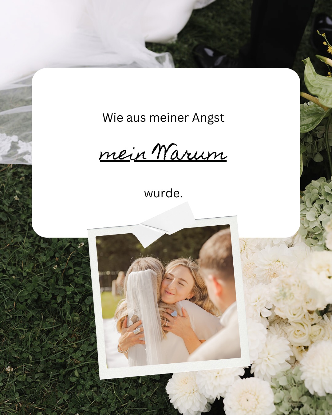 Wie aus meiner Angst mein „Warum“ für @kuentzlerisch wurde 🫶🏼
Mit Bildern von @emomentsweddings , @weddings.by.juffa und @daniels_iphone
#traurednerin #personalbranding
