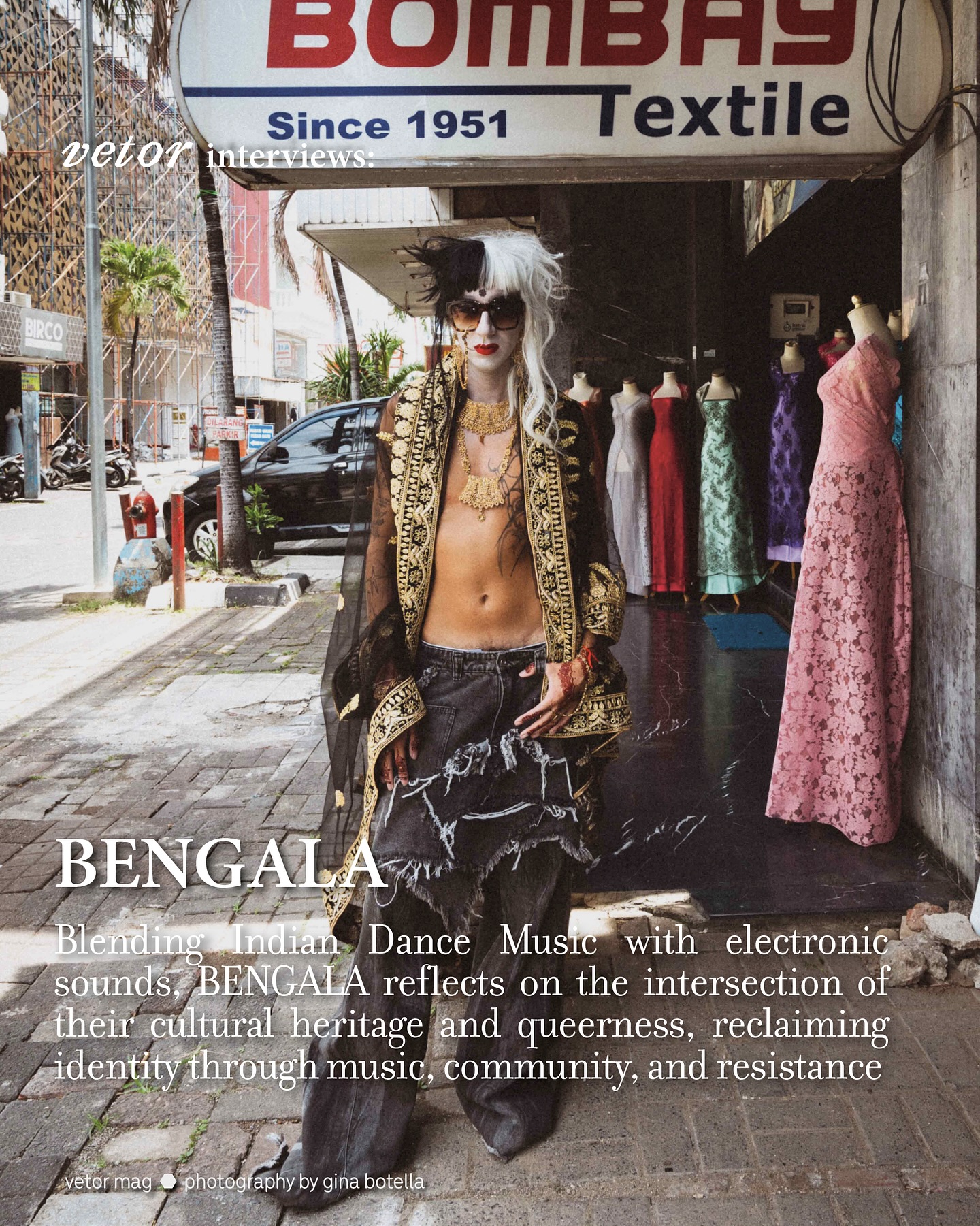 BENGALA (@sagarbengala) turns heritage into rhythm and queerness into resistance, crafting a sound that celebrates and reclaims life between two worlds. Read the interview by Nickolas Chong (@nickolaschong) and discover the full editorial by Gina Botella (@ginabotella) on our website.
The link is in the bio (*^‿^*) ★ ° . * ° . °☆