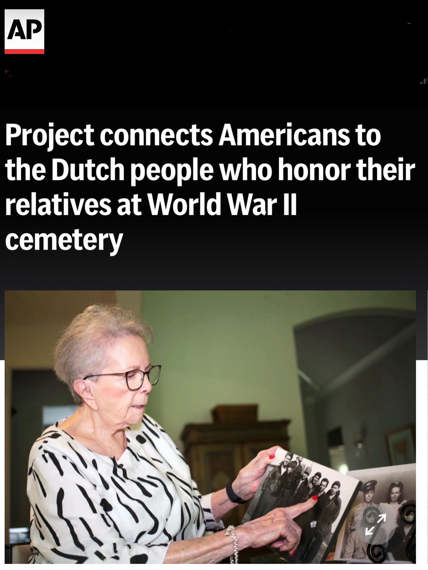 “So far, over 300 families have asked to be put in touch with their adopters. And we’re just starting.”
When the Monuments Men and Women Foundation (@monumentsmenandwomenfnd) launched The Forever Promise Project, our goal was simple: to fulfill the original vision of the founders of the Margraten Grave Adoption Program — to connect American families with the Dutch citizens who have lovingly cared for the graves of their fallen loved ones since World War II.
Not long after ‘Remember Us’ was published, people began reaching out, hoping to make that connection. One of them was June West Brandt, who saw an op-ed I’d written in the Houston Chronicle. June was a young girl when her brother was killed in the war; his name is inscribed on the Walls of the Missing at the Netherlands American Cemetery. She had never heard of the grave adoption program, but wondered if someone in the Netherlands might be caring for her brother’s memory.
I immediately prioritized her message, and working with our Dutch partners at Stichting Adoptie Graven Amerikaanse Begraafplaats Margraten, we located her brother’s adopters within days and arranged a Zoom call so they could meet. A few weeks later, June’s daughter Allison traveled to Margraten, where I had the privilege of joining her as she met the adopters in person.
I’ve never thought of myself as an author, more a messenger and connector. To see these two families, once strangers, now forever connected, was a moment I will never forget. Knowing that the adopters’ young son will one day carry on the promise to honor June’s brother is exactly why we began this project.
My heartfelt thanks to our friend Jamie at the AP for so beautifully sharing June’s story. The visibility will help us connect more families, and fulfill the promise that began 80 years ago.
🔗Read the Story at the Link in bio