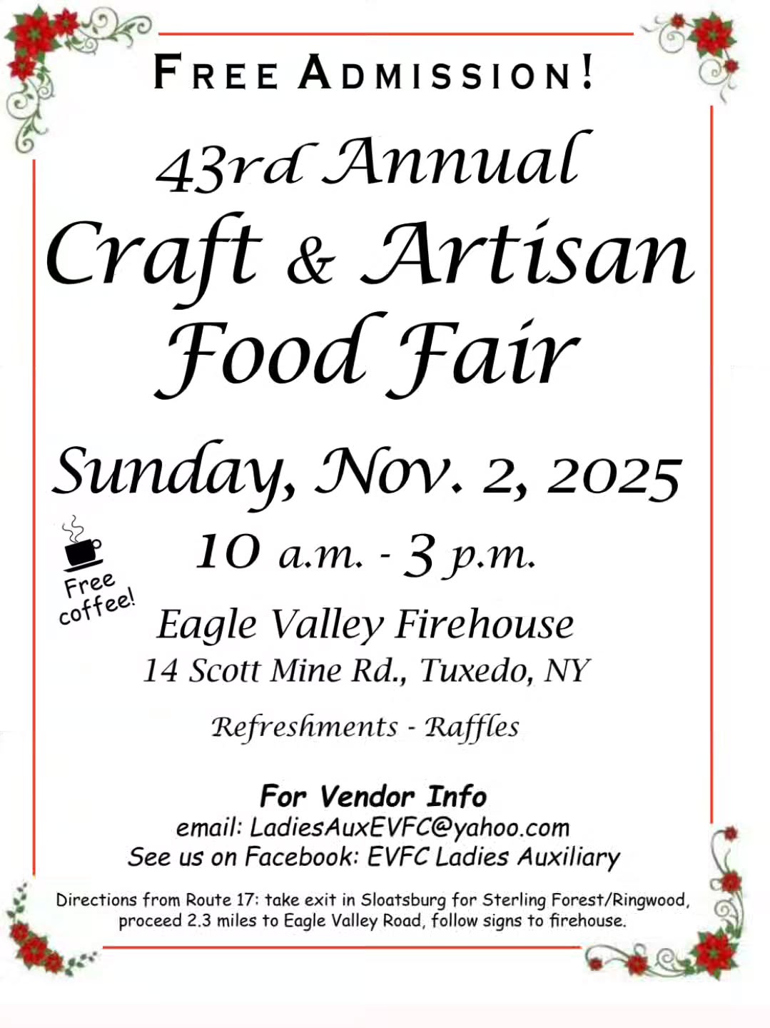 A much anticipated Tuxedo event for over 40 years!