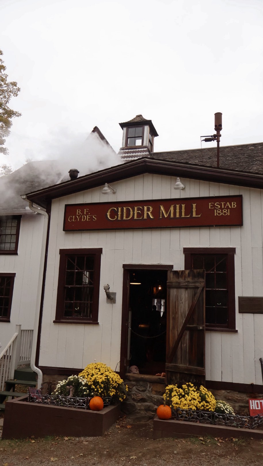 Family owned and operated since 1881 @clydescidermill is The oldest steamed powered cider mill in the US. And in my opinion hands down the best apple cider donuts I have ever had. ๐