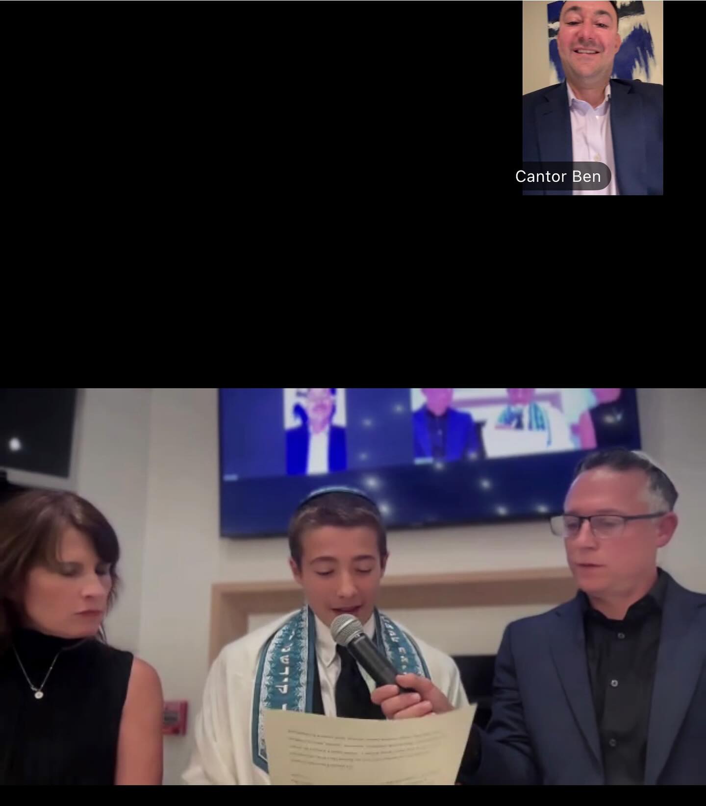 Online Learning. Offline Impact. This Bar Mitzvah Boy Is Now a Force for Good. #zoom #online #student #teacher #goals #win #success #family #parents #child #jewish #barmitzvah #happy #lifecoaching