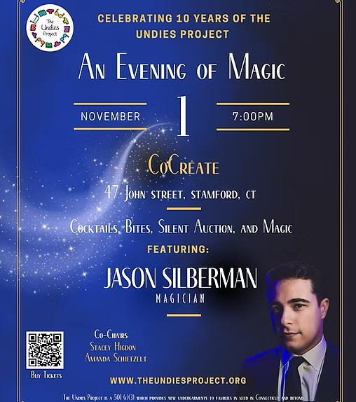 Underwear isn’t just about comfort - it’s about dignity.
This episode of People Are Saying celebrates 10 years of @the_undies_project, a nonprofit restoring confidence one basic necessity at a time.
Hear from co-founder Laura Delaflor and event co-chair @sasears as they share heartfelt stories of impact and get a preview of An Evening of Magic, coming up November 1st at @stamfordcocreate featuring magician @jasonsilbermanmagic, live music, and more.
The need has grown — and so has the opportunity to help. Join the celebration, support the mission, and be part of the dignity movement.
Podcast links, event details & tickets in bio and here: https://Undies.givesmart.com
#PeopleAreSaying #Givewhereyoulive #PeopleAreSayingPodcast #TheUndiesProject
#DignityInAction #CommunityMatters #AnEveningOfMagic #CoCreateStamford #DoGoodFeelGood #nonprofitspotlight