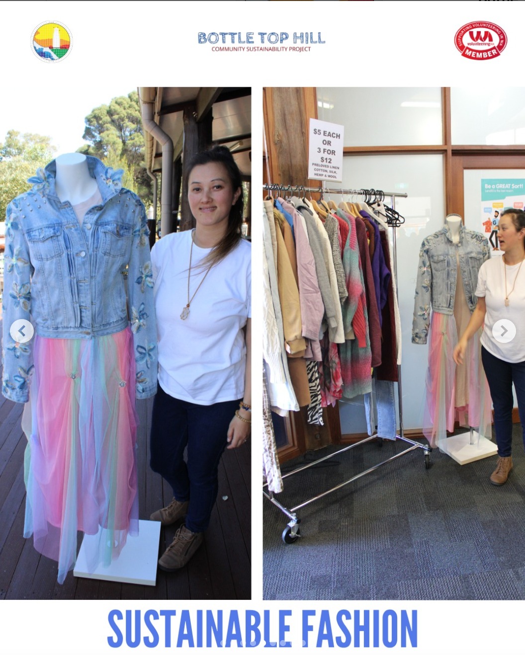 Thanks @bottletophill for inviting me to join the month of September, a fabulous celebration of community action and creativity, showcasing the importance of REUSING & REPURPOSING.
My upcycled denim jacket was to showcase a simple way to make a garment feel new again. This denim jacket includes 4 deconstructed garments made into one.
Thanks to the ladies at the Melville Eco Hub Community sewing group for the encouragement!
Find my collection of preloved linen, cotton, hemp, silk, wool & vintage @soulcollective_wa
#Community #Sustainability #CitizenClimateActionPlan #changemakersinaction #BTH #BTHBeTheHope #bepartofthestory #BTHStory #BTH12Rs #thebthproject #bottletophill #grassrootsmovement #whatcommunitycando #notjustbottletops #prelovedperth #perthopshops #perthtodo #perthlife #perthisok