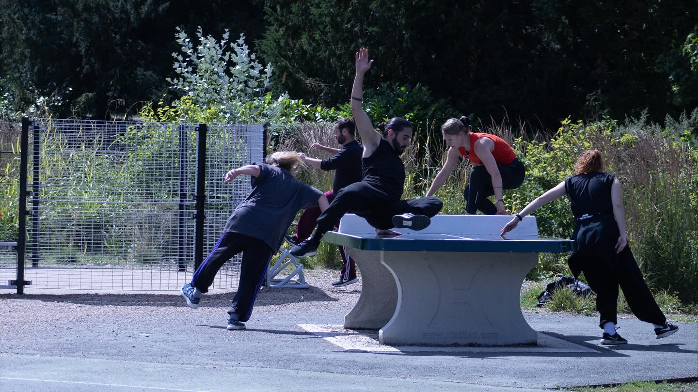 2/2 snippets from an outdoor movement project - introducing parkour elements, embracing obstacles and making up flows. 🌊
I love working outdoors or creatively and am inviting more work of this nature: helping movers, dancers, athletes in cultivating new movement patterns, guiding them in bringing some fresh air into their movement language or break old and no longer serving patterns.
If you’re interested in this type of work and know of/have a space that likes to host me, get in touch!
If you are an individual & noticed the nature of your current routine/regime/practice is no longer serving you and it’s becoming of mechanical nature - contact me to explore where your goals lie and how I can support you in shaping the path. 🙏🏼
Be present where you are, meet yourself where you’re at and have fun with it.
🌞
#movementpatterns
#outdoorpractice
#moveyourbody
#urbanyogi
#whatsonbath
#creativemovement