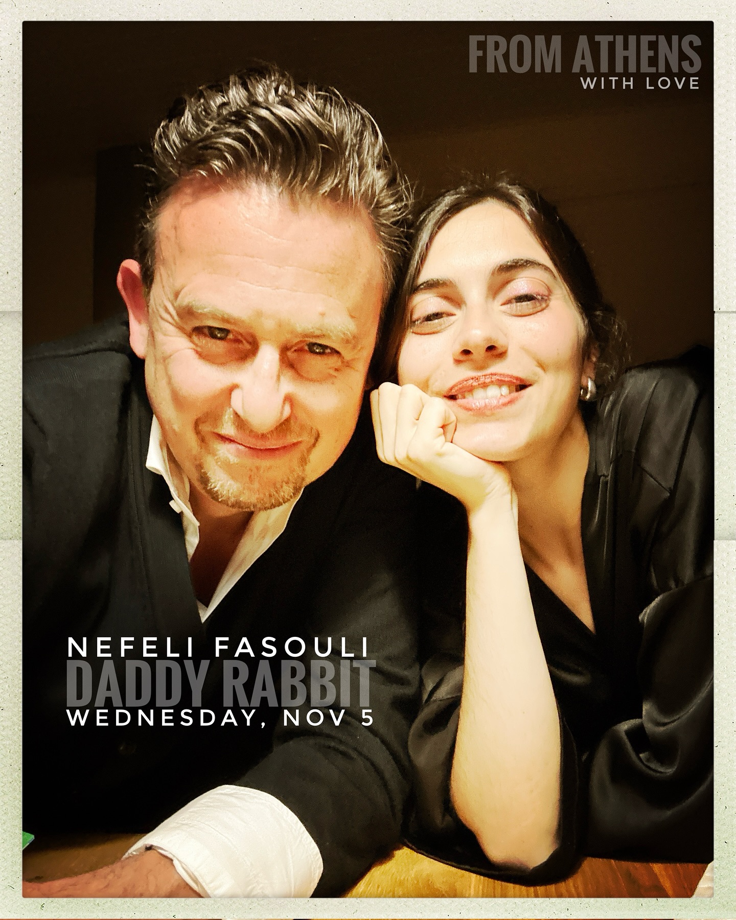 Wednesday, Nov 5th Nefeli Fasouli returns to the Daddy Rabbit with Misha Piatigorsky, Rahj Mason, Vinicius Gomes, Danton Boller, and Mauricio Zottarelli. You’re not gonna wanna miss this! #greece #brasil #jazzinnewyork #speakeasy #bestpartyintown❤️🙌🏼 🎟️: daddyrabbitnyc.com