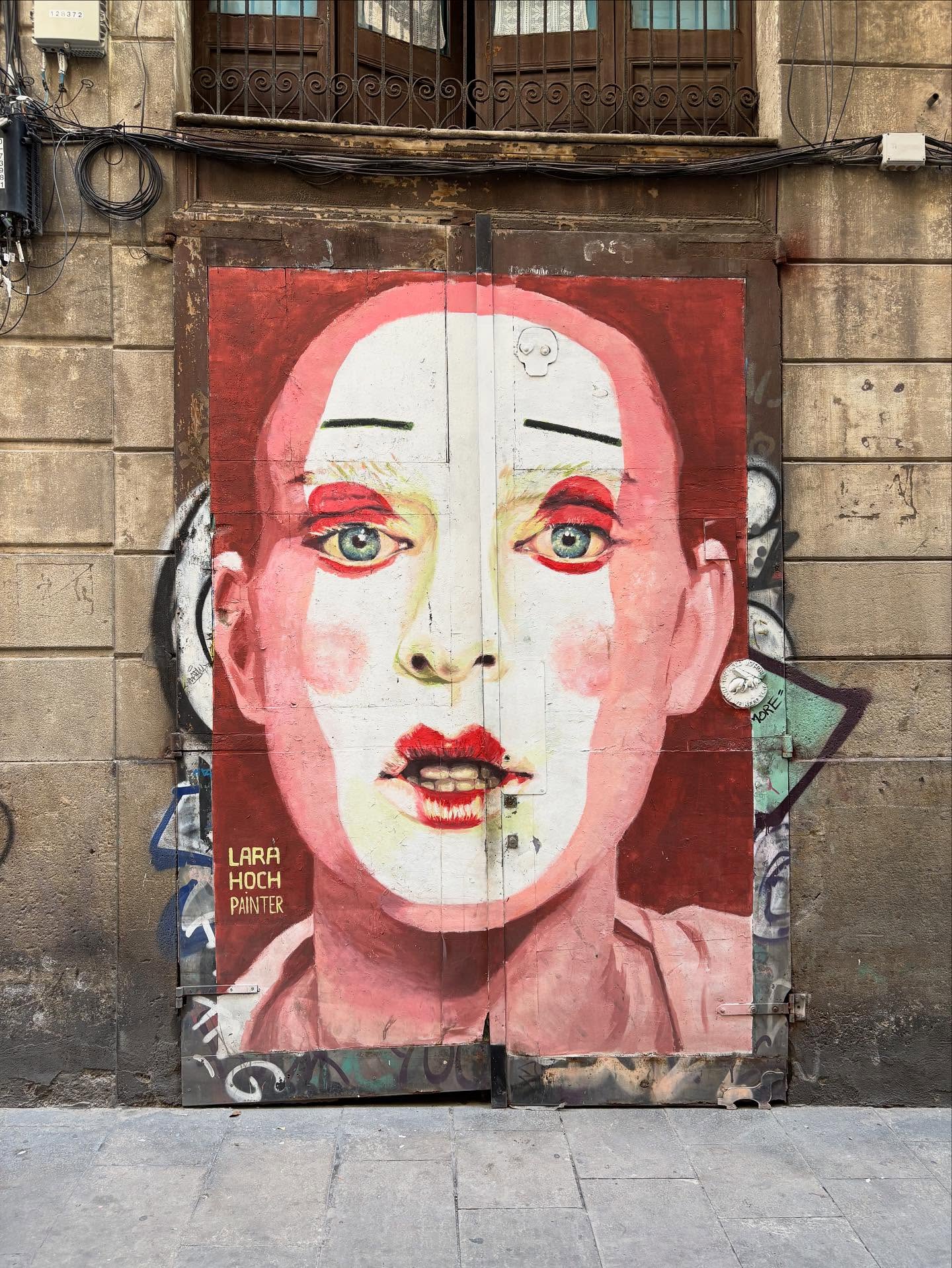 Streetart, El Gotico.