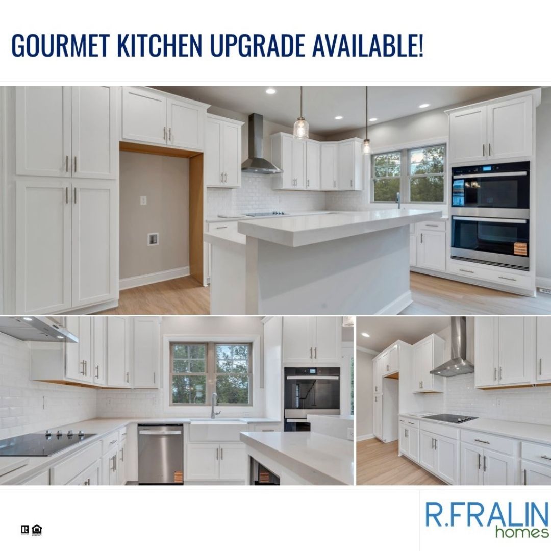 Gourmet Kitchen Upgrade Available!
Now available with:
✔️ Double wall oven
✔️ Quartz countertops
✔️ Farmhouse sink
✔️ Electric cooktop + range hood
✔️ Built-in microwave (in island!)
✔️ Extended island overhang for seating
Your dream kitchen just got an upgrade. ✨
#GourmetKitchen #KitchenGoals #HomeUpgrades