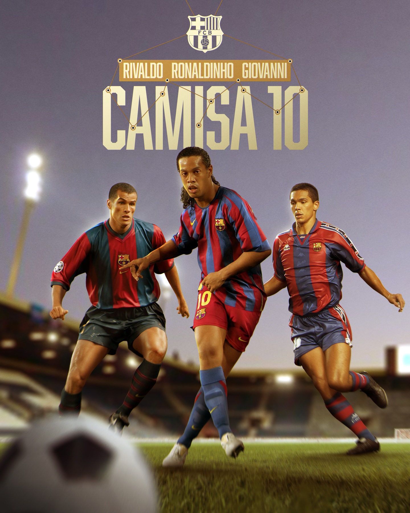 History in the making🌟
Mit @g10vanni’s Teilnahme am 09.11. am Jogo dos Famosos-Legendenspiel zwischen Brasilien und der Schweiz in der Swissporarena schliesst sich der Kreis: drei Spielmacher mit der legendären Nummer 10 des FC Barcelona. Ein Trio, das den Schweizer Rasen so schnell nicht wieder betreten wird 🔵🔴.
___________
Com a participação de @g10vanni no dia 09/11, no Jogo dos Famosos entre Brasil e Suíça, na Swissporarena, o círculo se fecha: três camisas 10 lendárias do FC Barcelona. Um trio que tão cedo não voltará a pisar nos gramados suíços 🔵🔴.
🌟 Ronaldinho & Friends v Swiss Legends
📅 SO, 09.11.2025 - 18.00
🏟️ swissporarena, Luzern
#rivaldo
#giovanni
#ronaldinho
#fcbarcelona
#closnormand
#jogodosfamosos