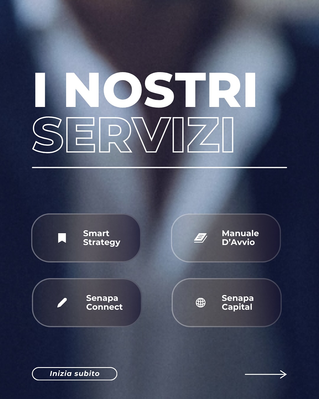 📌 I nostri servizi, il tuo punto di partenza.
Ogni impresa ha bisogno di una guida per crescere con metodo.
👉 Scorri per scoprirli.
Sul nostro sito trovi tutti i servizi pensati per accompagnarti in ogni fase del tuo progetto.
🚀 Visita www.senapa.net (link in bio) e scegli quello giusto per te.