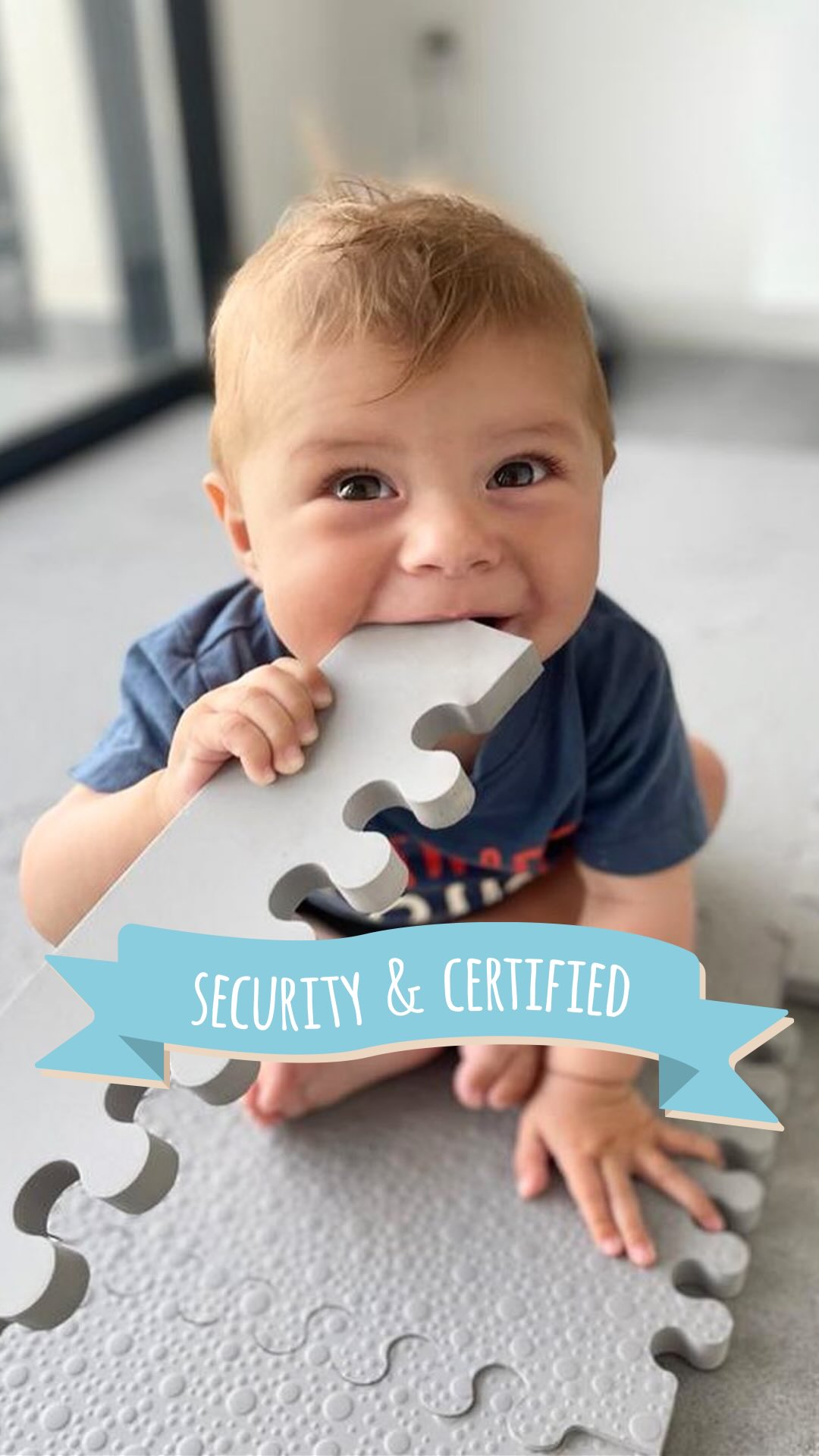 ☁️ Security & Certified Baby Mats
🔖 Certified physical safety
Durable materials. No sharp edges. Non-flammable
✅ Free from toxins and heavy metals
✔ No harmful compounds
✔ Free from lead, cadmium, and phthalates
🧪 Formamide and VOC (volatile substances) control
✅ Results tested by accredited laboratories in Germany and Spain
📉Our mats meet (and exceed) the limits established by the European Union.
🤝 Personal and professional commitment: We believe in what we do.
100% made in Spain ♥️ with love and certified with rigor
👩🏫 Institutional and trust within the professional childcare sector
Members of the National Association for Child Safety
Our mats are supported by specialized centers in:
✔ Pediatric physiotherapy
✔ Infant osteopathy
✔ Myofunctional therapy / TMPI
✔ Neurodevelopment
✔ Early intervention
✔ Pediatric podiatry
✔ Sleep consulting
✔ Integrative nutrition and fertility
🧩 Play mats designed to care for what you love most
#lubabymats #security #certificacion #babysecurity #seguridadinfantil