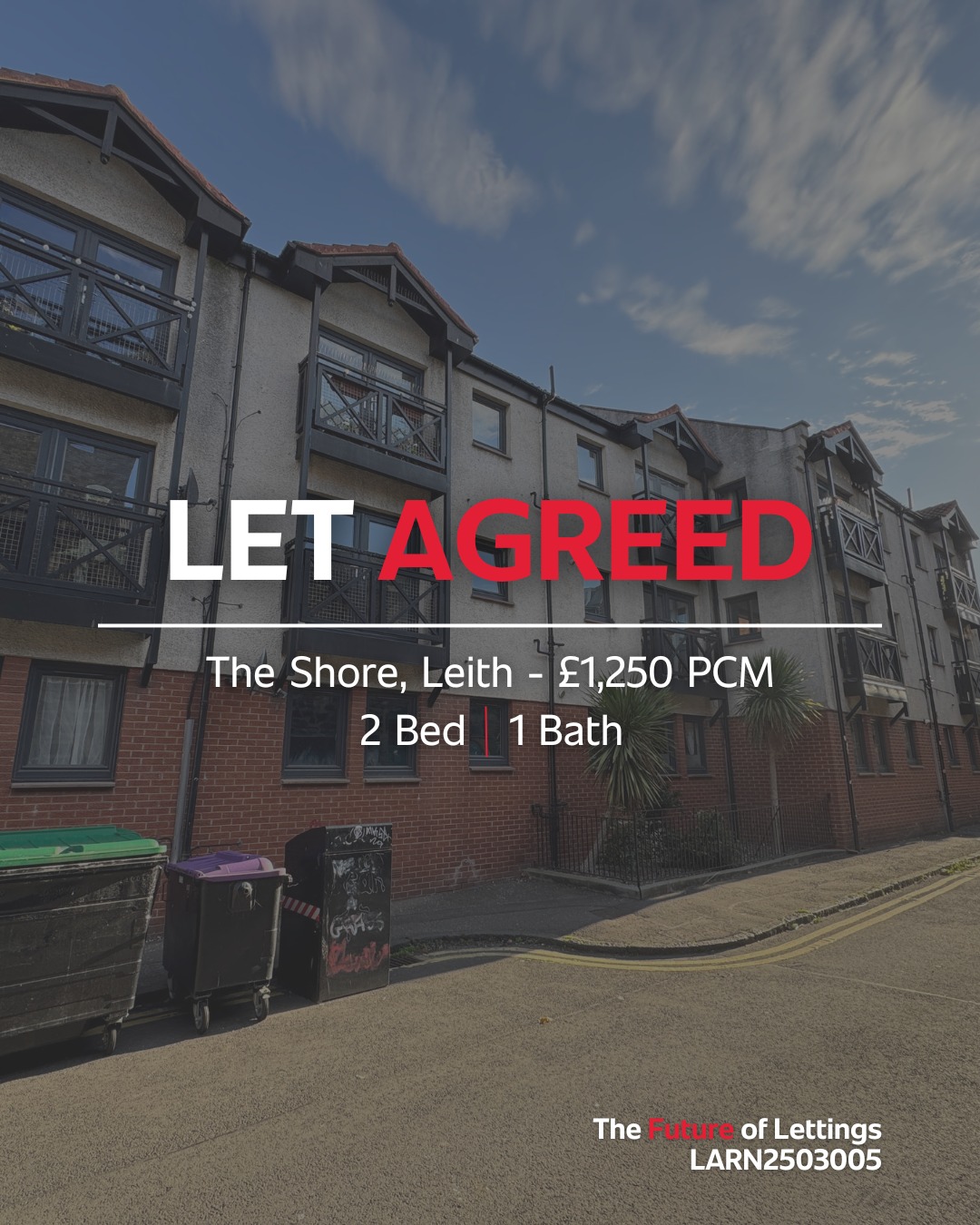 If you've missed out on this lovely apartment in The Shore, Leith, Edinburgh EH6, don't worry as we will have a few more similar before the end of the year.  Just enquire about any property on our website to register on our mailing list, we'll then get you qualified and in a position to move, ready for when the next one is available!