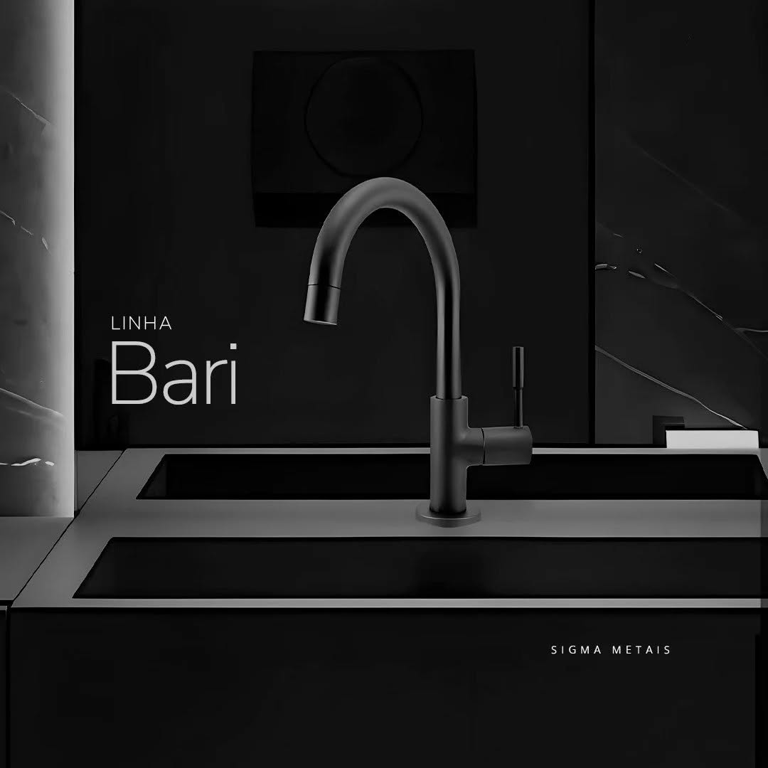 Descubra a Elegância e sofisticação da Linha Bari Black da Sigma Metais! 💎
Transforme o seu ambiente em um espaço de puro requinte e praticidade, onde cada detalhe reflete sofisticação e durabilidade. É a perfeita fusão entre design contemporâneo e funcionalidade.
Apresentamos a Linha Bari Black da Sigma Metais, a escolha perfeita para quem valoriza design moderno aliado a tecnologia de ponta!
Com seu acabamento preto fosco, a Bari Black traz um toque de ousadia e elegância, transformando cozinhas, banheiros e lavanderias em espaços únicos.
Equipada com tecnologia e acionamento de 1/4 de volta que além de muito eficaz e de simples manejo proporciona uma grande economia de água, chegando em até 80%. 💰
Seu acionamento em alavanca permite ajustes precisos de vazão com facilidade, garantindo praticidade no dia a dia.
Fabricada em cobre de alta qualidade com fechamento cerâmico, a linha oferece durabilidade excepcional, economia de água e longa vida útil – selo de garantia de até 10 anos da Sigma Metais!
Seja com bica fixa ou móvel, misturadores, acabamento de registro, ducha higiênica os modelos da Bari Black se adaptam perfeitamente a diferentes projetos, adicionando um charme minimalista e moderno. Ideal para quem busca exclusividade sem abrir mão da performance.
Bari Black é projetada para instalação em bancadas e pias adaptando-se harmoniosamente trazem personalidade ao seu lavatório, combinando estética clean e eficiência. Ideal para cozinhas, banheiros ou lavanderias, ela não é só uma torneira: é um investimento em conforto e estilo.
Pronto para dar um toque de sofisticação ao seu espaço? Descubra a Linha Bari Black em revendas autorizadas ou no site da Sigma Metais. ✨
A Bari também está disponível na cor cromada!
A Sigma Metais possuí uma linha completa de Torneiras para Lavatórios em acabamento preto fosco e cromado com qualidade 100% nacional e garantia. 💎
Confira todos os modelos em nosso site, acesse agora:
www.sigmametais.com.br
.
.
.
E se você deseja ser um revendedor Sigma Metais, entre em contato conosco através do nosso site ou mande sua mensagem através do direct. 👈🏻📱
.
.
#SigmaMetais #barisigma #bariblacksigmametais #