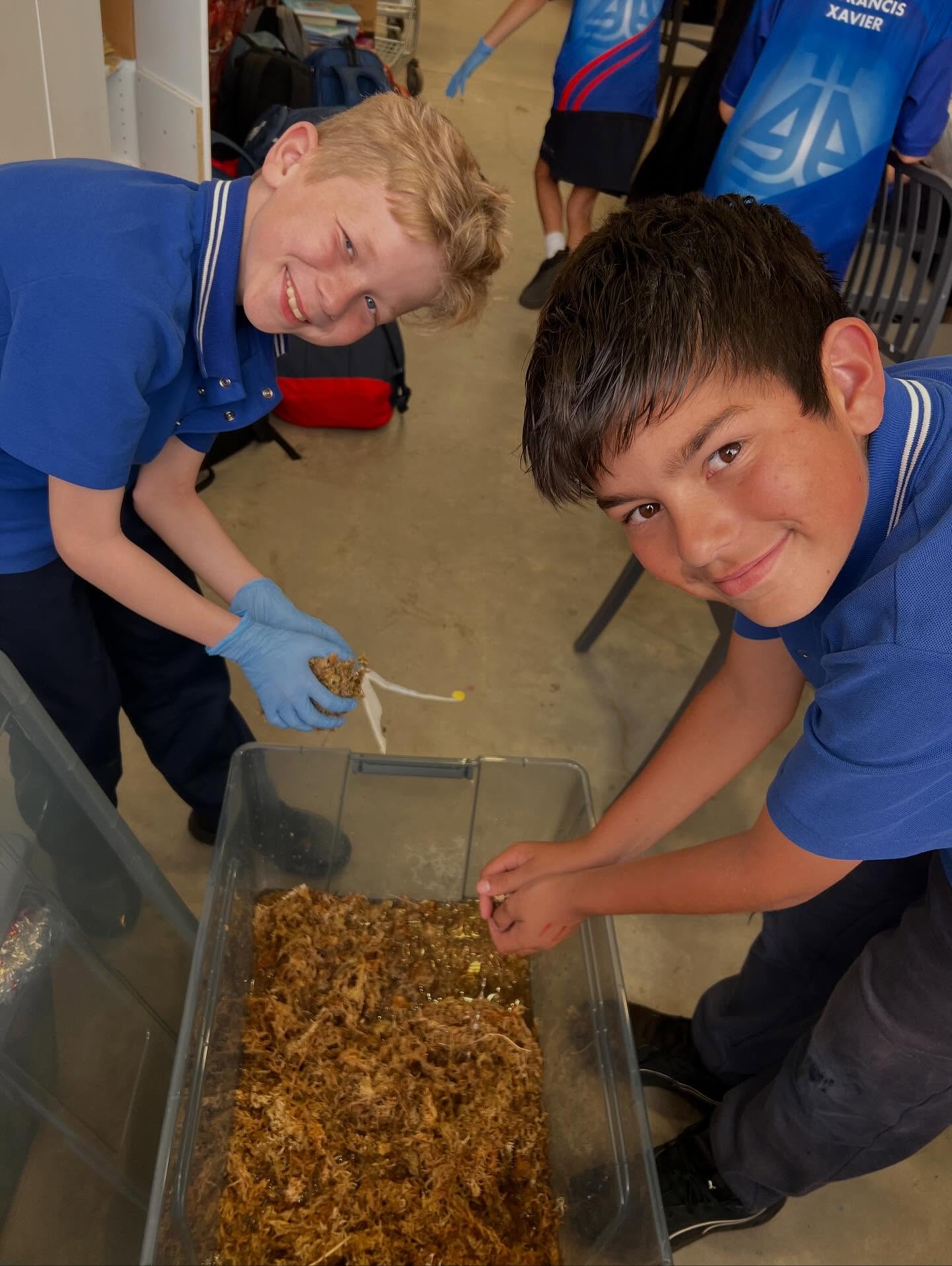 🌿 Thank you, Bunnings Frankston! 🌿
What an amazing day out for our students, learning how to make their very own Kokedama plants! 🪴
The team at Bunnings Frankston provided all the materials, guidance, and encouragement to help our children create something beautiful and unique. Their hands were messy, their smiles were big, and their creativity was blooming! 💚
#bunnings #bunningswarehouse #bunningsfrankston
#growingmindsguidingheartsandmakingadifference
#melbournecatholicschools
#frankstoncity
#frankstonschools
#sfxschoolfrankston