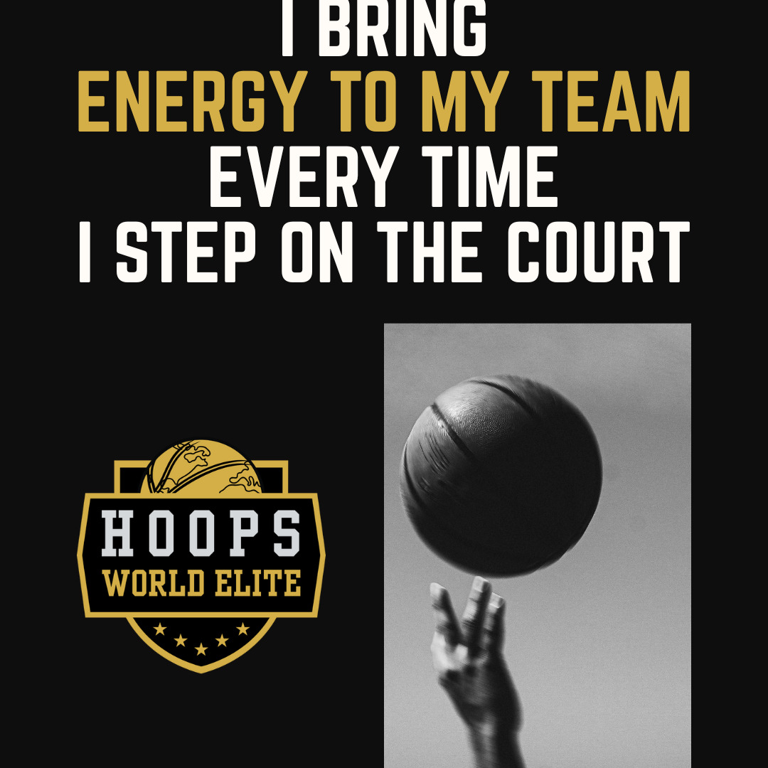 🏀 Positive Basketball Affirmation | Hoops World Elite x Hoppy the Hooper
“I bring energy to my team every time I step on the court.”
Energy is contagious.
The way you warm up, the way you communicate, the way you hustle: it all fuels your teammates. Great players don’t wait for energy; they create it.
Whether you’re starting or coming off the bench, your attitude sets the tone. Every clap, every high-five, every sprint sends a message:
“We’re here to compete.”
STRIVE Focus: Relentless + Vision
Bring effort, positivity, and purpose every time. The game changes when the team feels your energy.
🐰 Hoppy’s Tip: Mental preparedness means showing up with intention: your focus and enthusiasm can lift the whole squad.
💭 Say it before every game:
“I bring energy to my team every time I step on the court.”
#HoopsWorldElite #STRIVE #MindsetMatters #HoppyTheHooper #TeamEnergy #BasketballMindset #Relentless #BringTheJuice